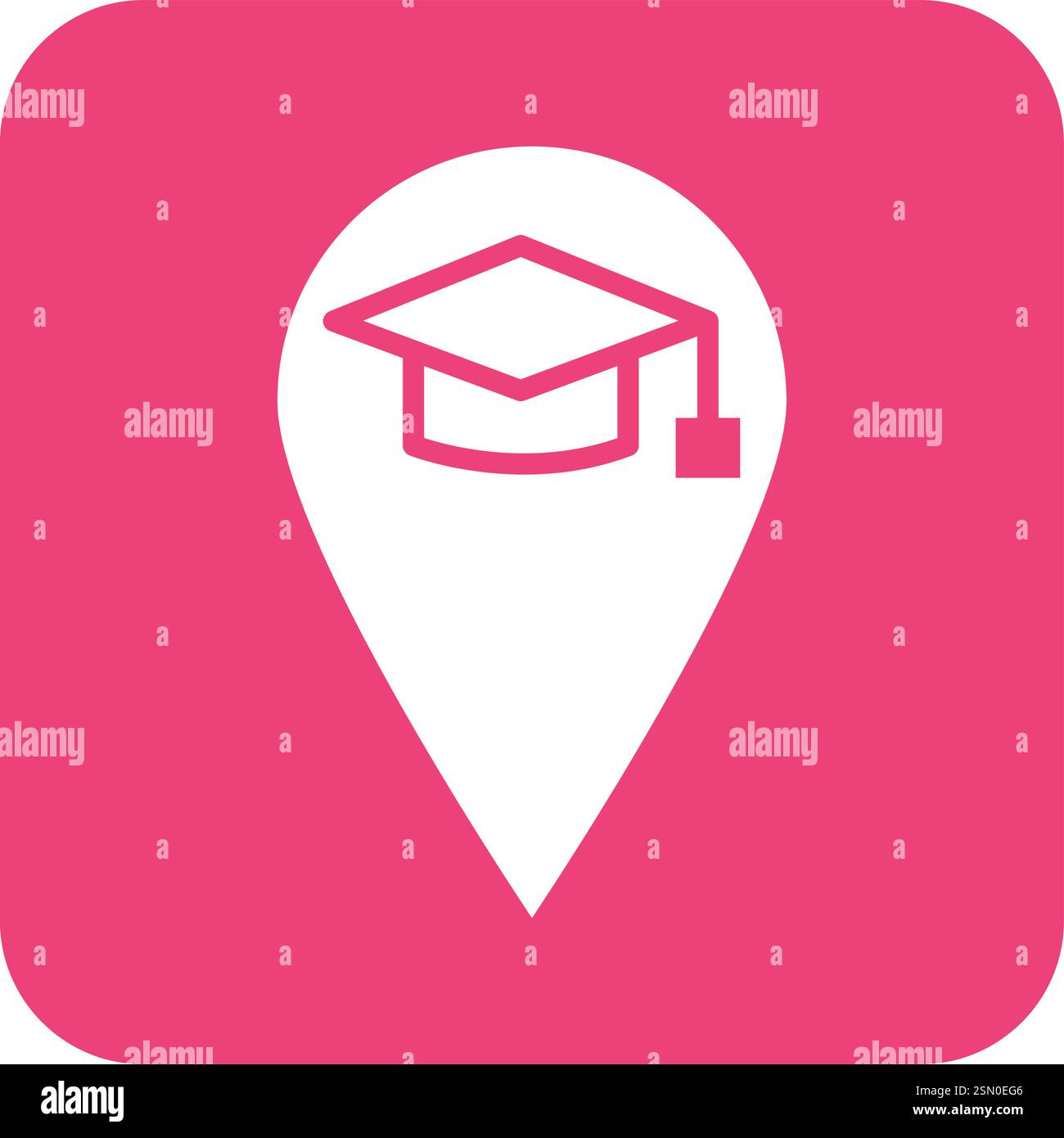 Map Vector Icon Design Illustration Stock Vector