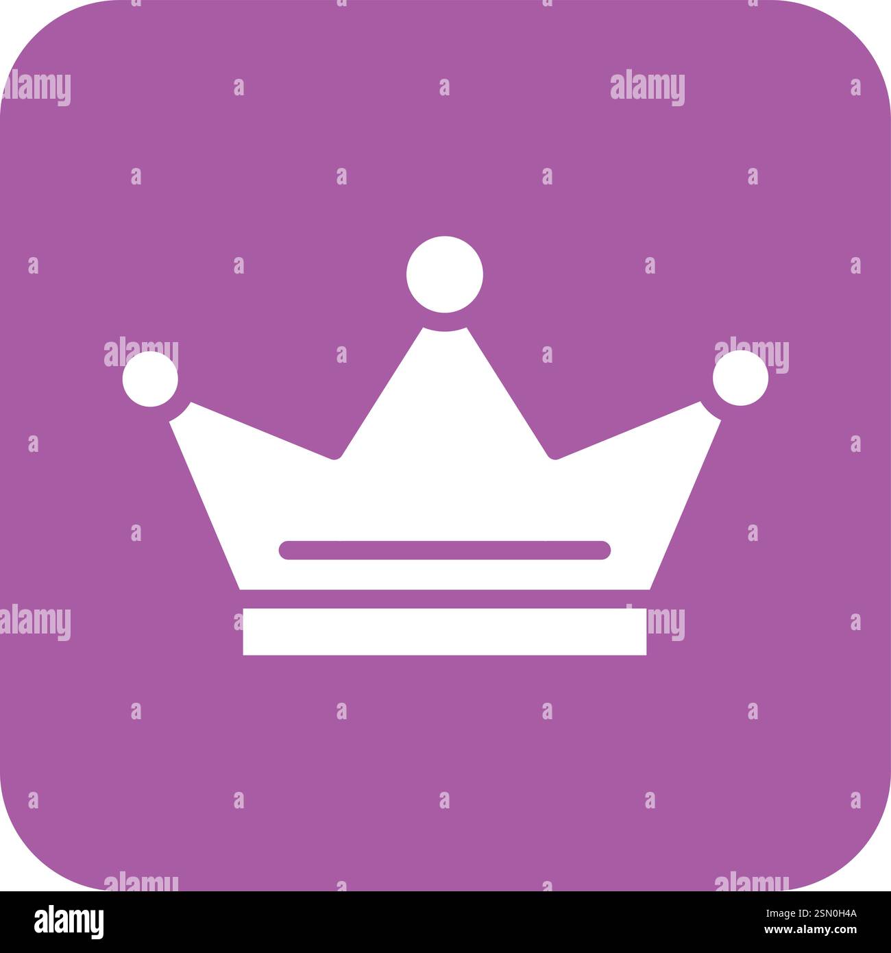Crown Vector Icon Design Illustration Stock Vector