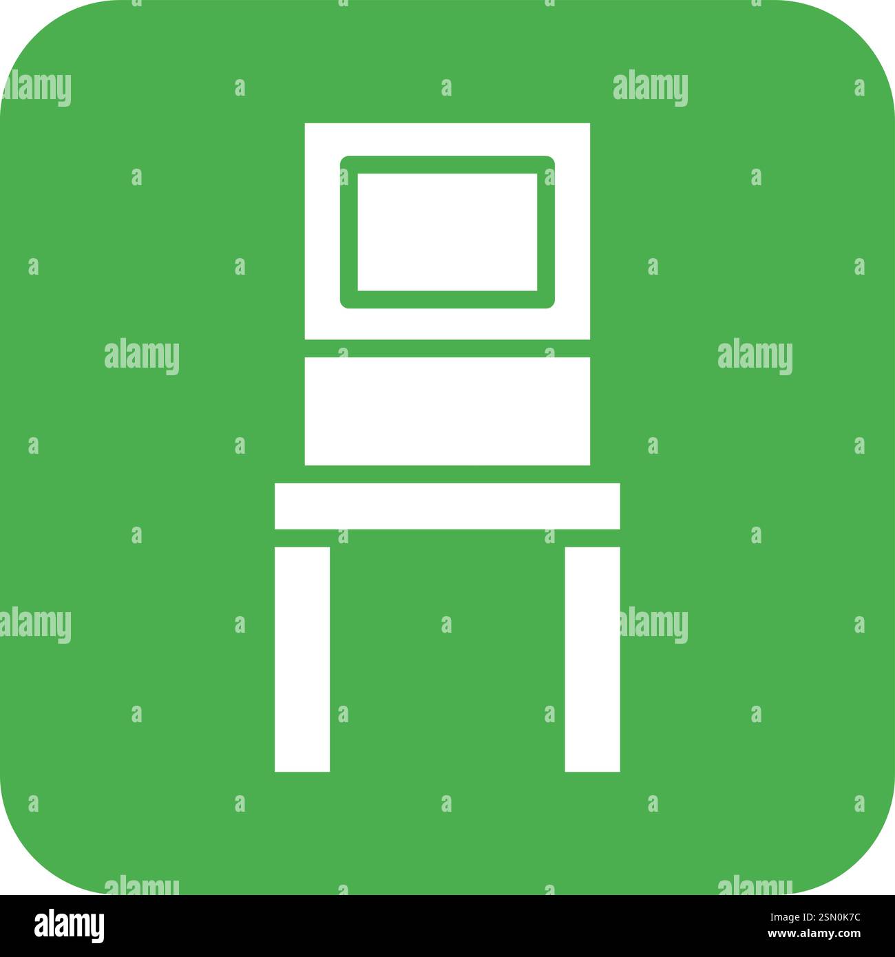 Chair Vector Icon Design Illustration Stock Vector