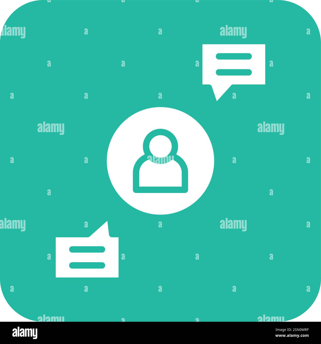 Social Media Vector Icon Design Illustration Stock Vector