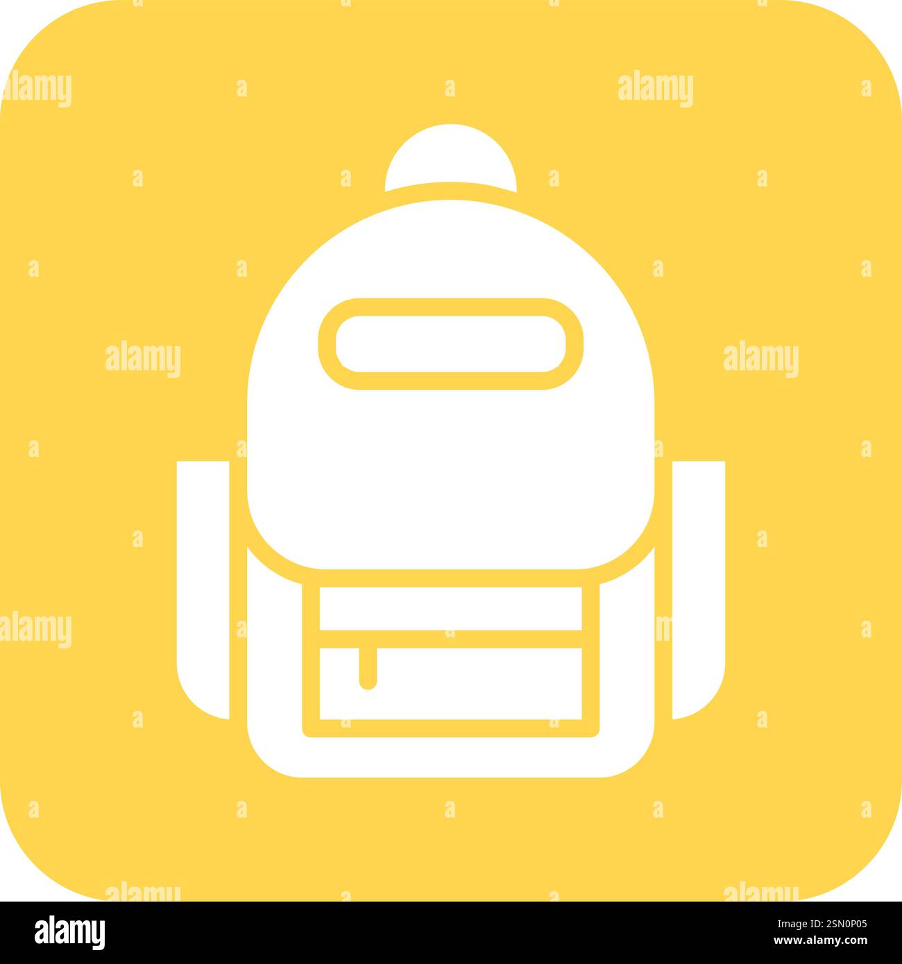 Bagpack Vector Icon Design Illustration Stock Vector