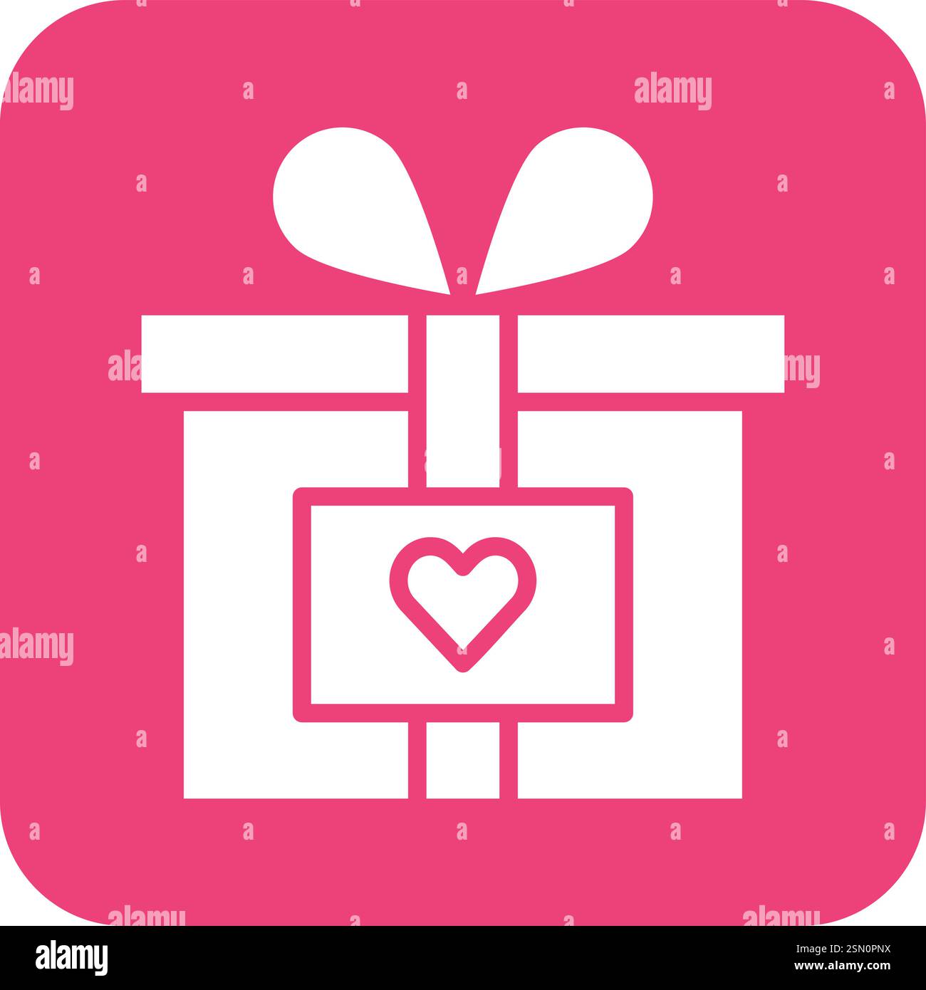 Gift box Vector Icon Design Illustration Stock Vector