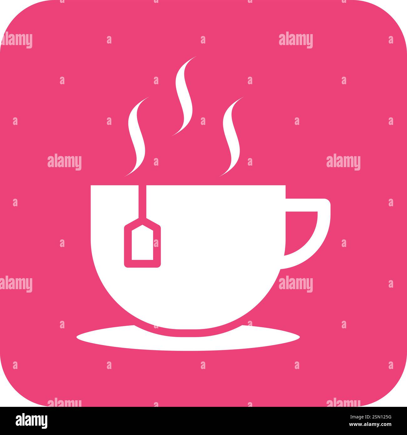 Tea Vector Icon Design Illustration Stock Vector
