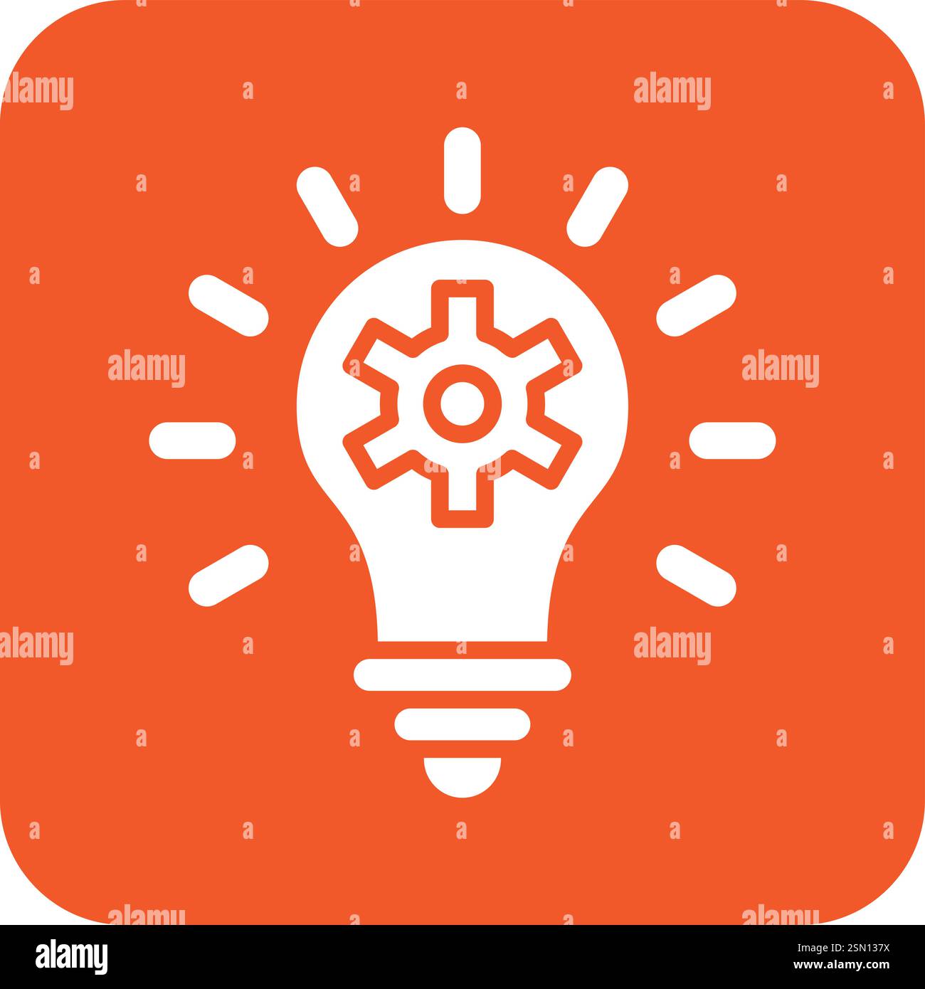 Solution Vector Icon Design Illustration Stock Vector