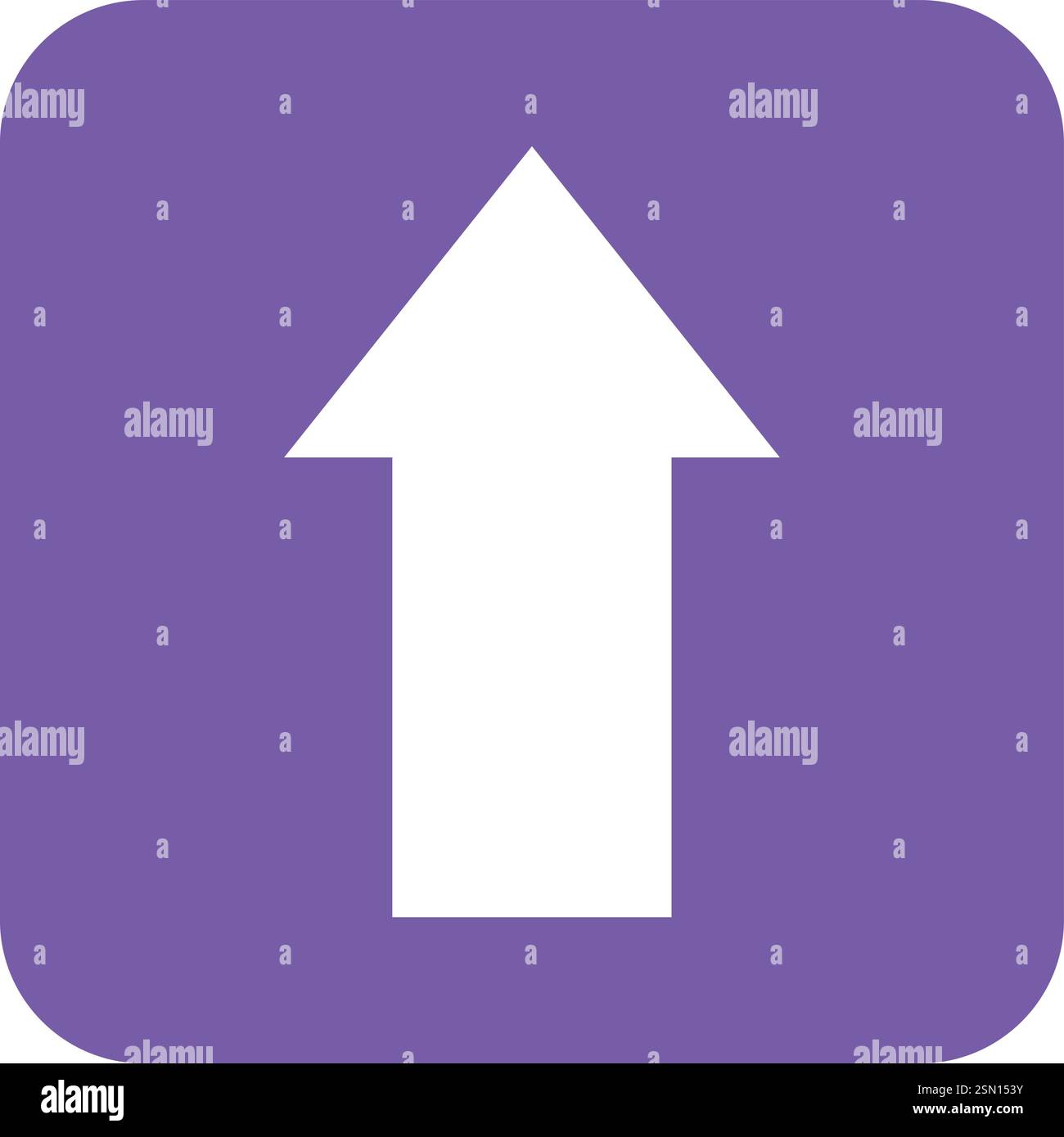 Up arrow Vector Icon Design Illustration Stock Vector