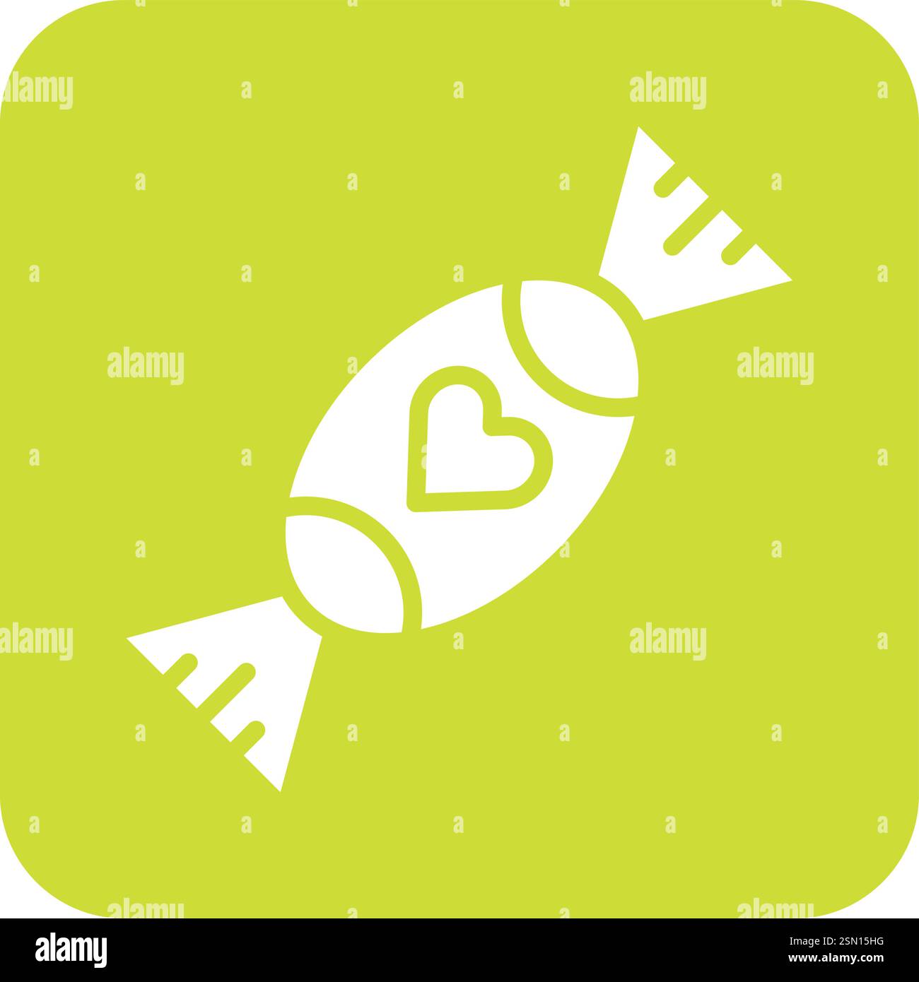 Toffee Vector Icon Design Illustration Stock Vector