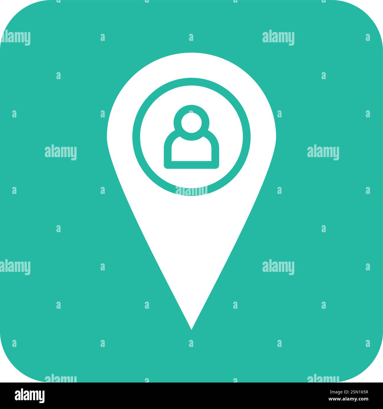 Location Vector Icon Design Illustration Stock Vector