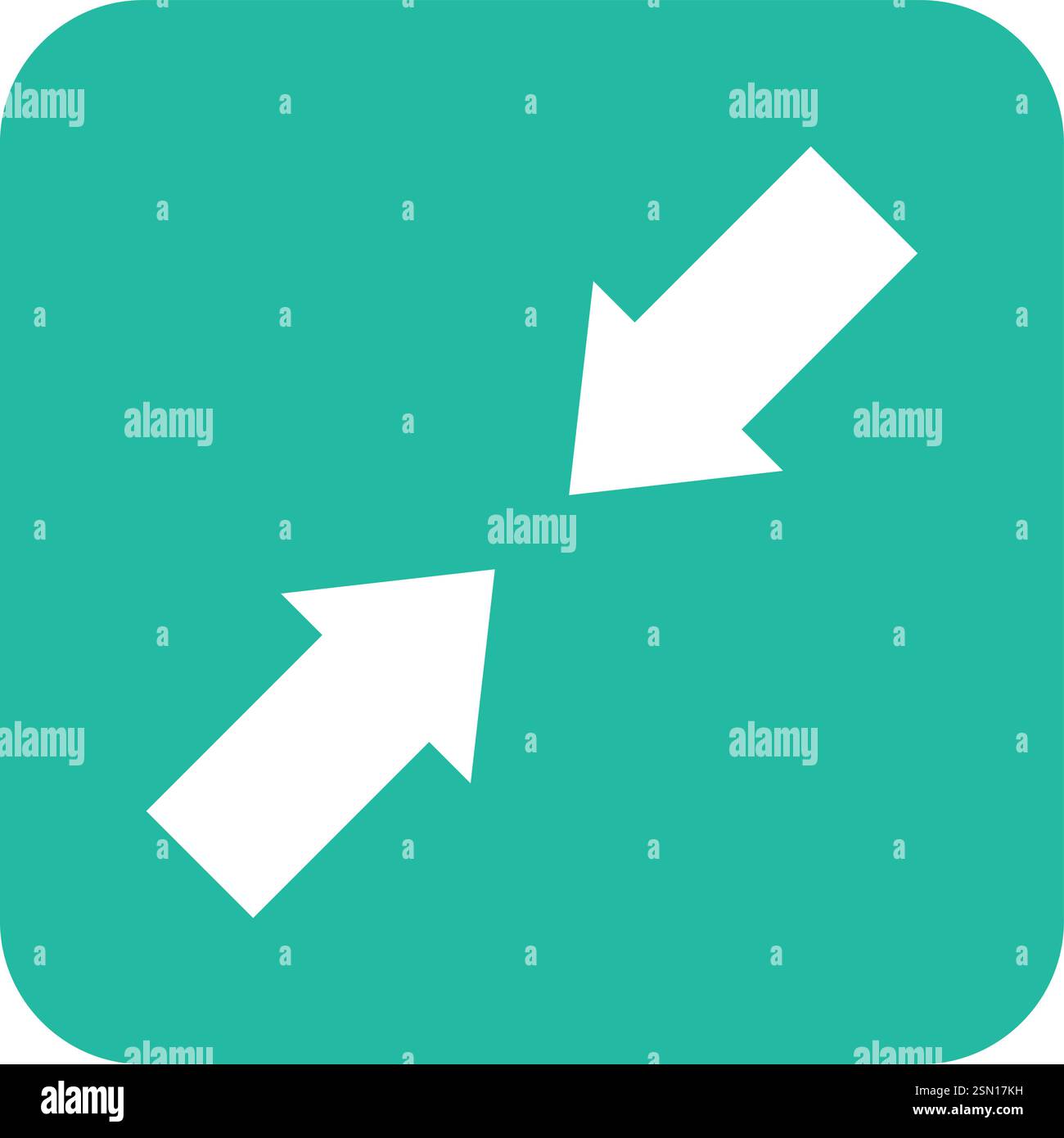 Minimize Vector Icon Design Illustration Stock Vector