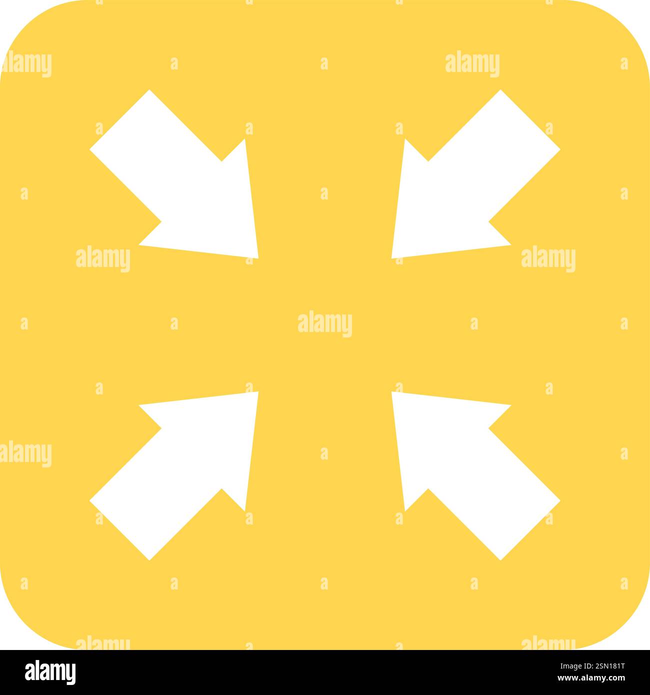 Resize Vector Icon Design Illustration Stock Vector