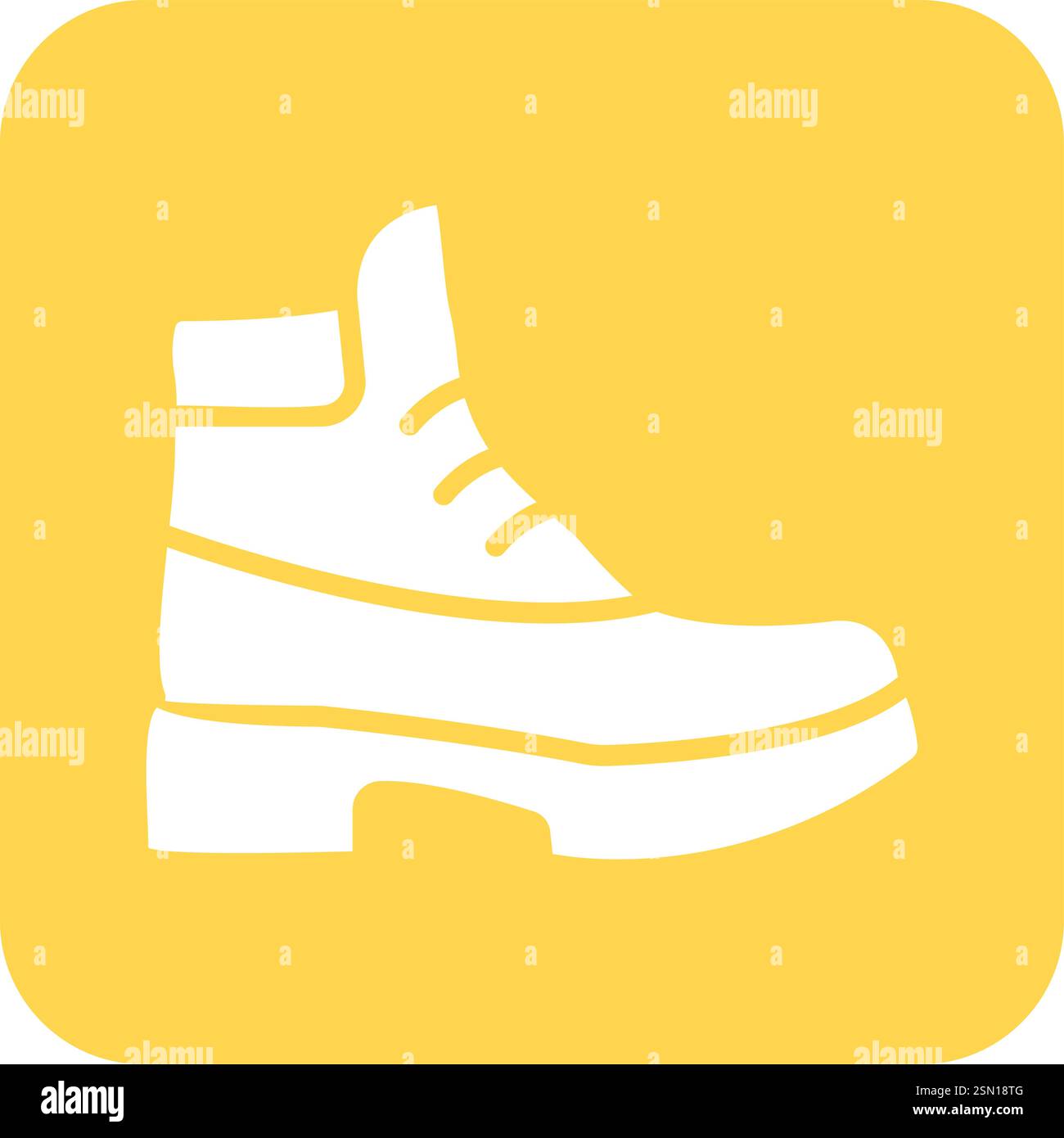 Boots Vector Icon Design Illustration Stock Vector