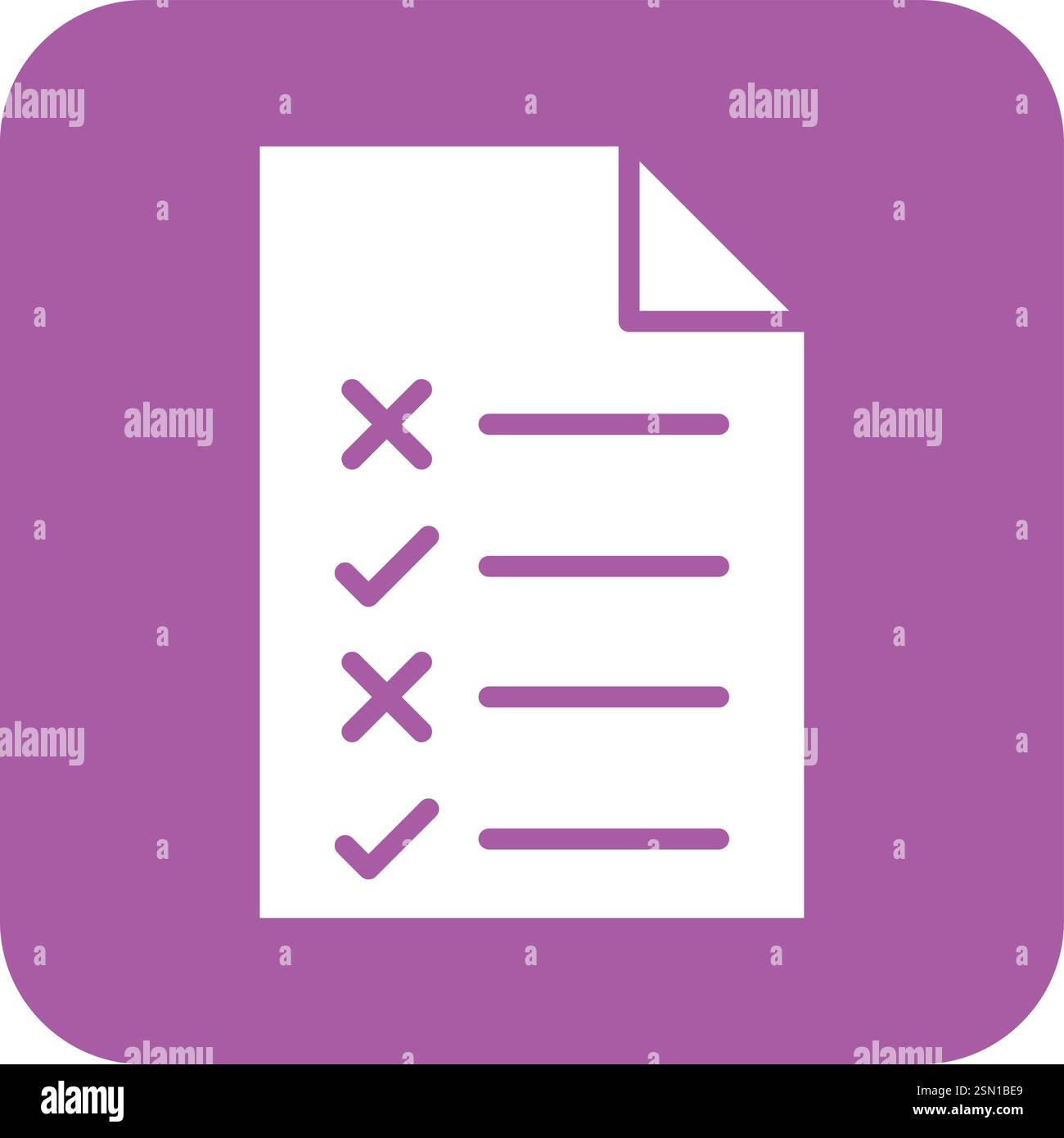 Testing Vector Icon Design Illustration Stock Vector