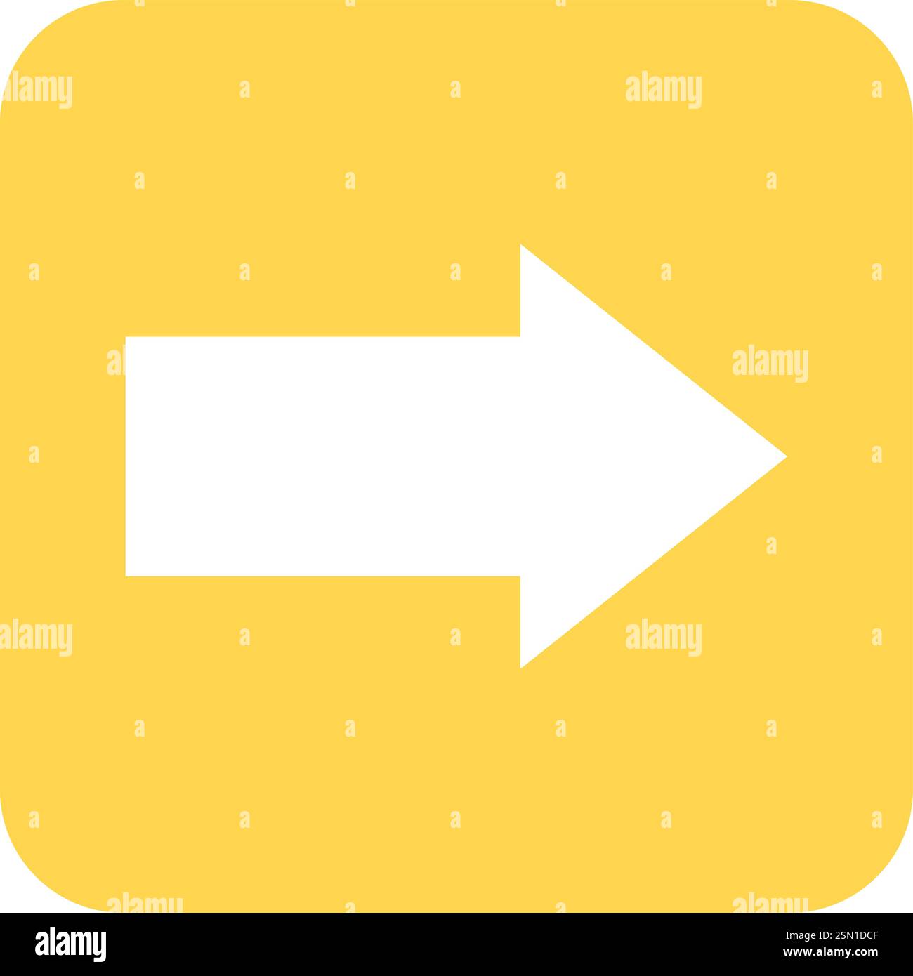 Right arrow Vector Icon Design Illustration Stock Vector