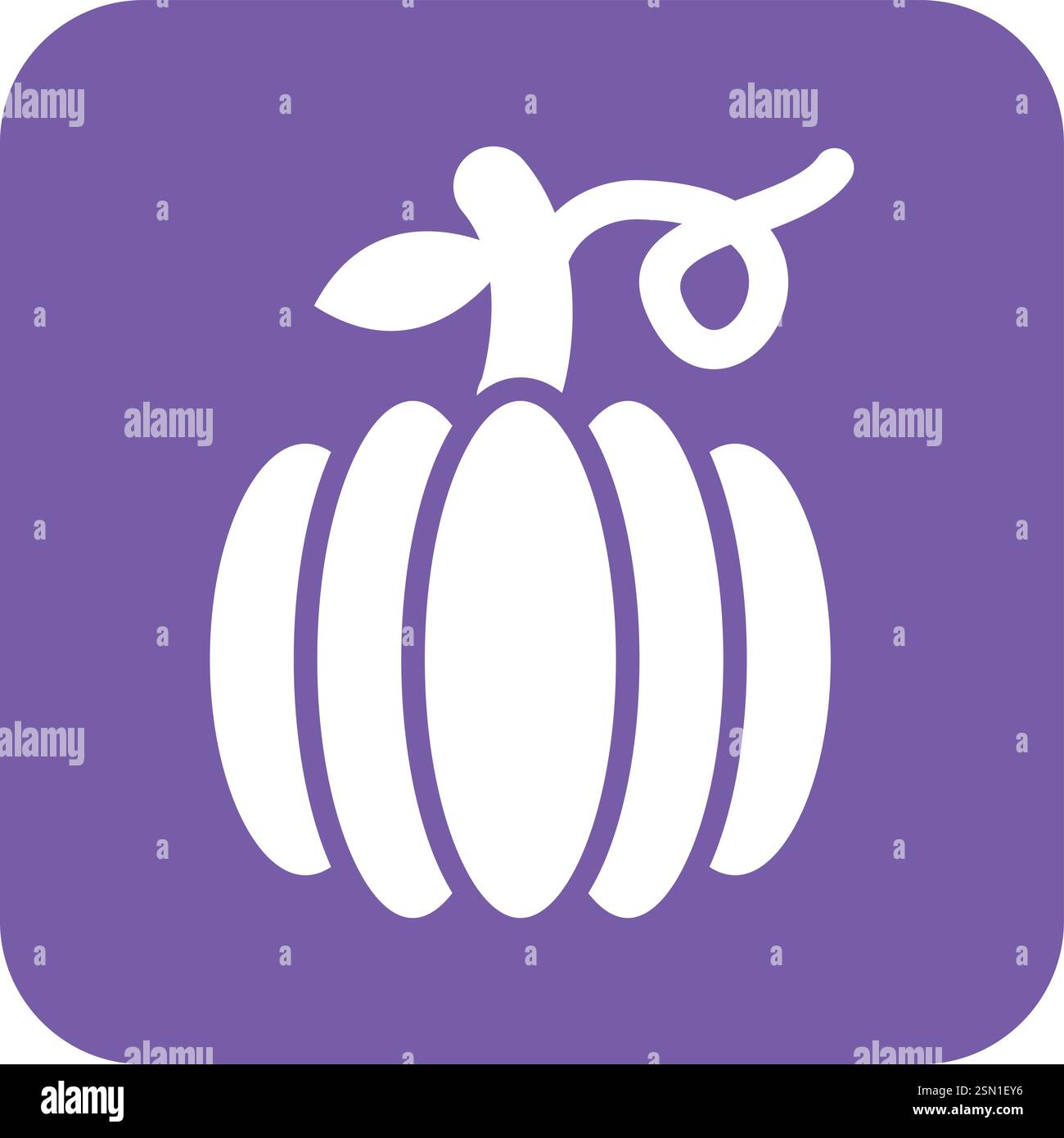 Pumpkin Vector Icon Design Illustration Stock Vector