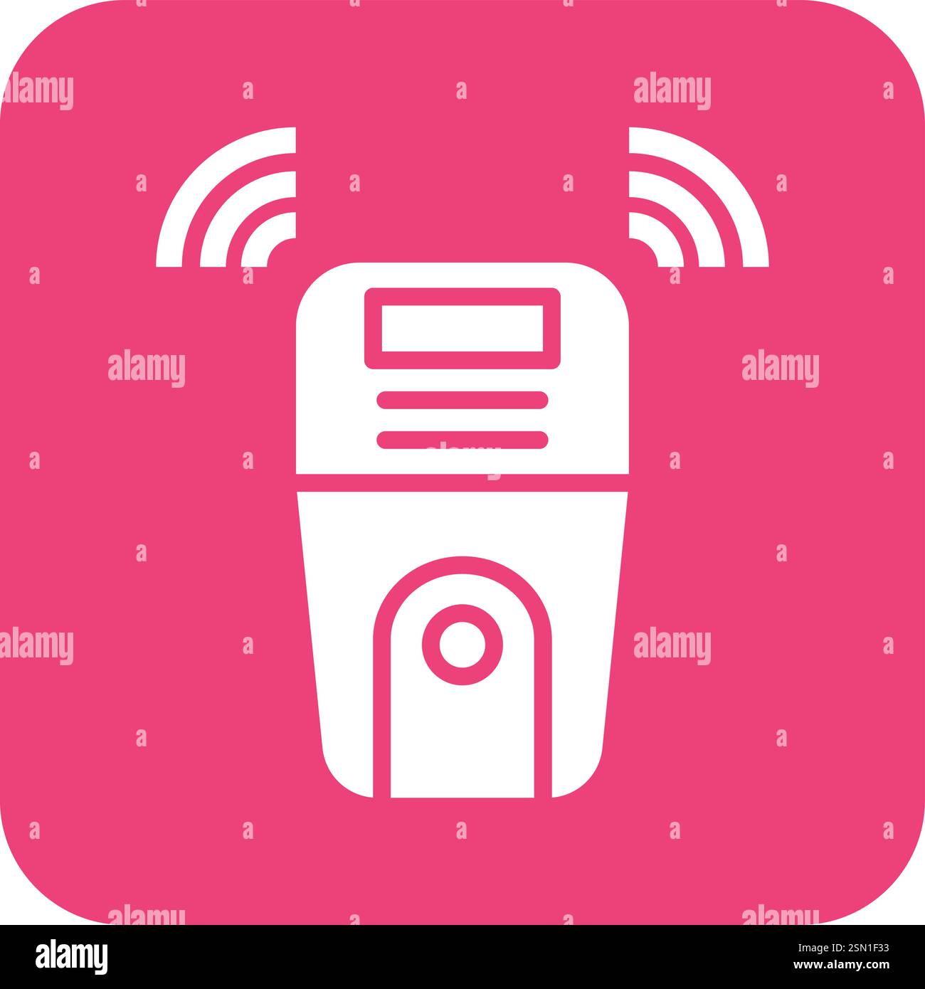 Air purifier Vector Icon Design Illustration Stock Vector