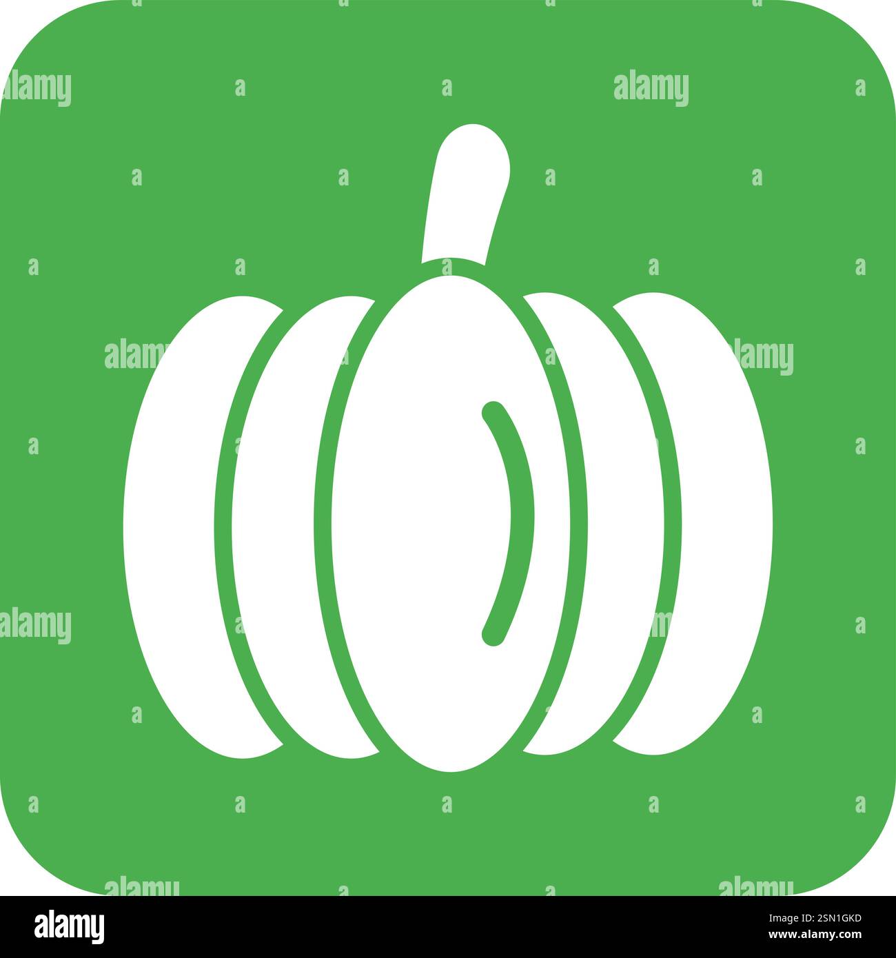 Pumpkin Vector Icon Design Illustration Stock Vector