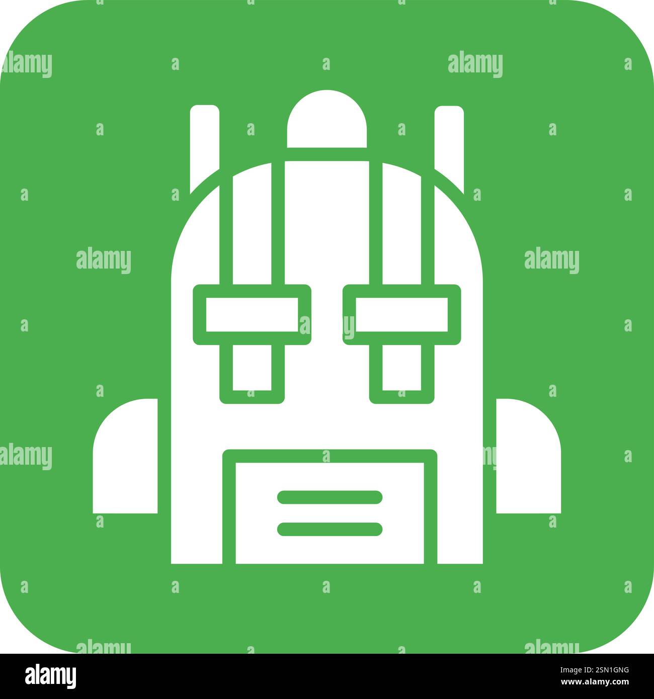 Bagpack Vector Icon Design Illustration Stock Vector