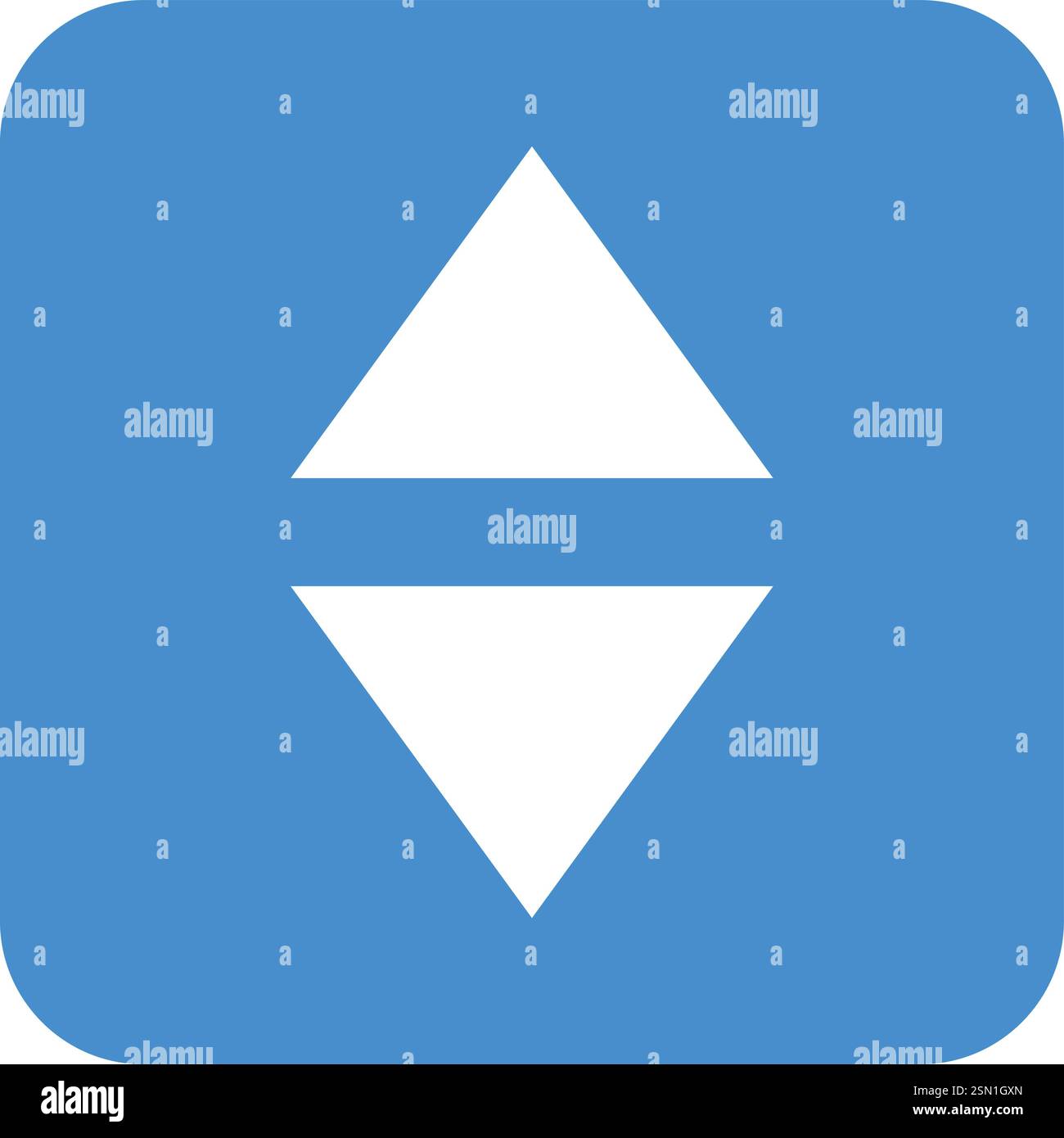 Sort Vector Icon Design Illustration Stock Vector