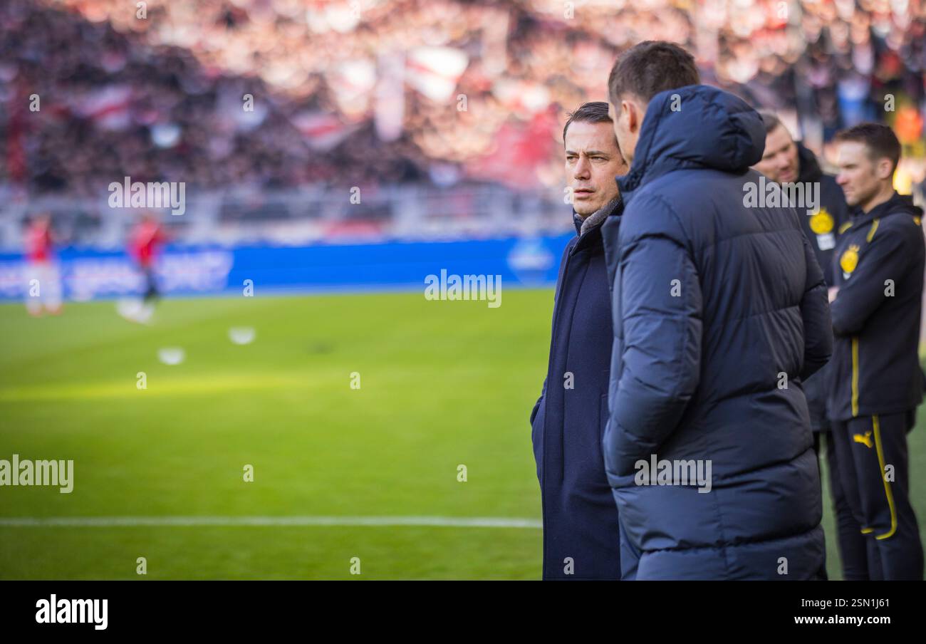 Dortmund, Germany. 08th Feb 2025. Lars Ricken (BVB) Borussia Dortmund ...