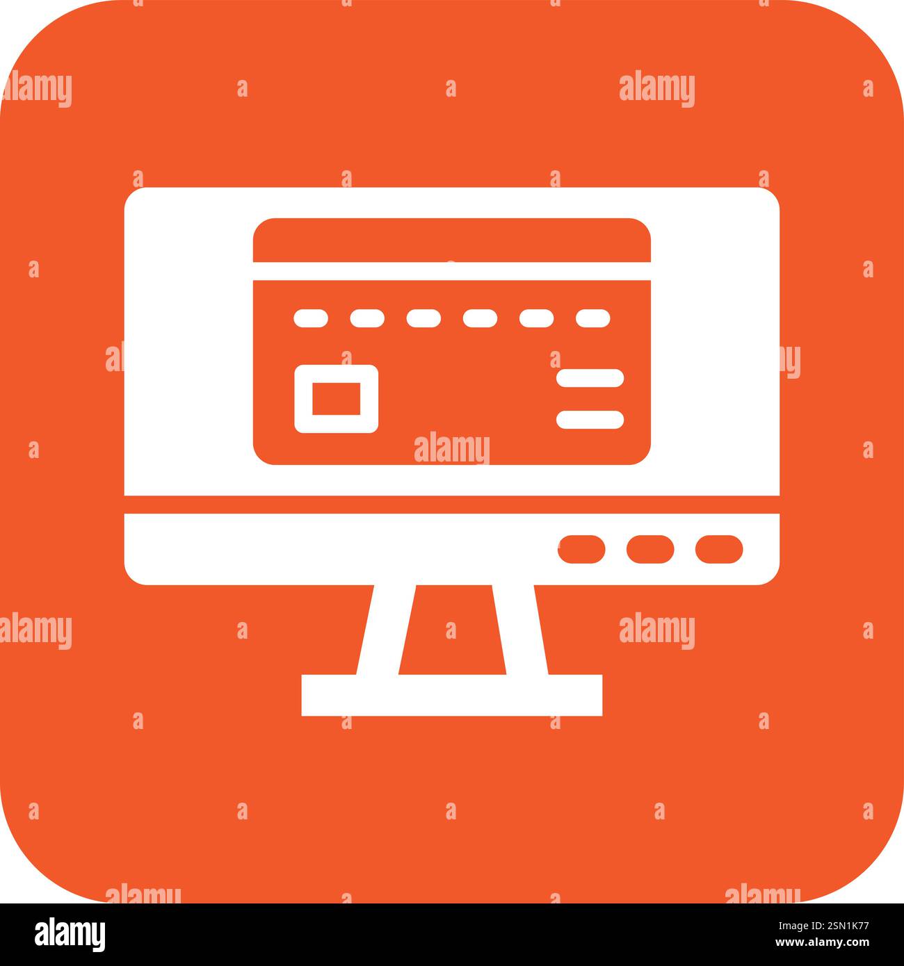 Online payment Vector Icon Design Illustration Stock Vector