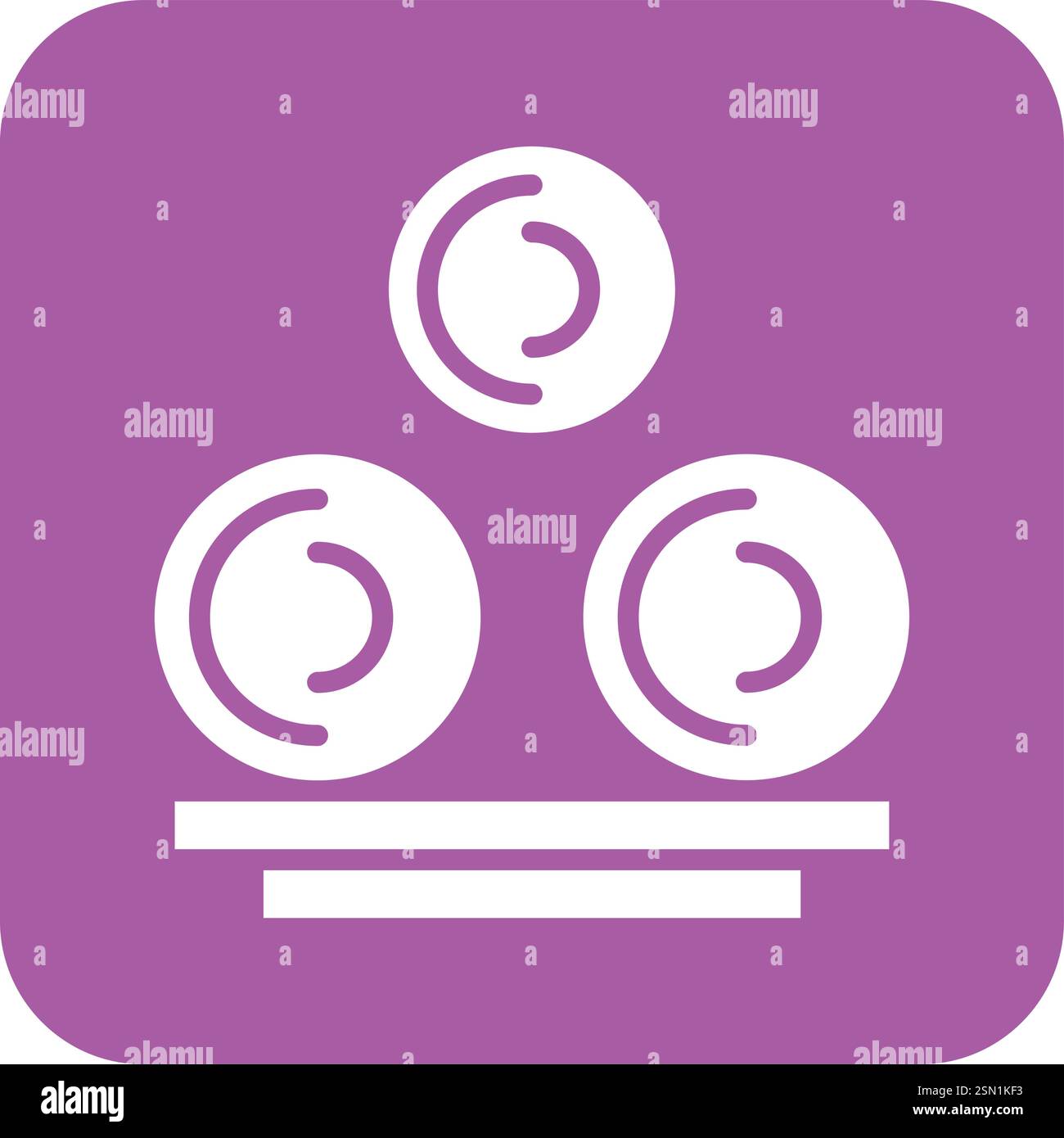 Hay Vector Icon Design Illustration Stock Vector