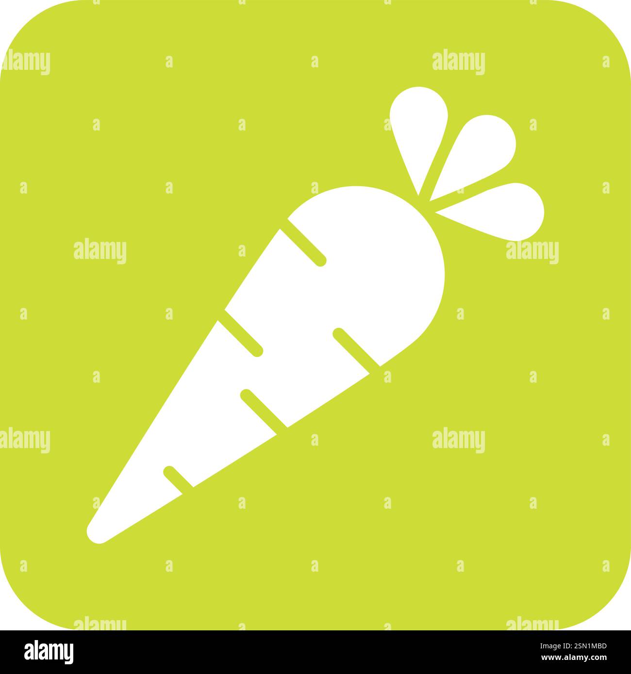 Carrot Vector Icon Design Illustration Stock Vector
