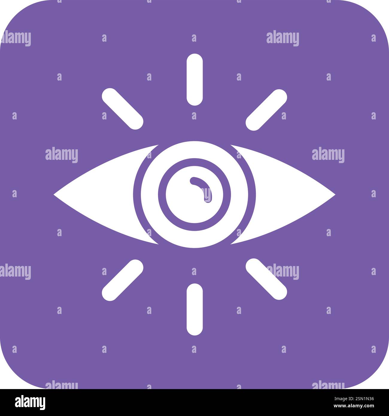 Eye Vector Icon Design Illustration Stock Vector