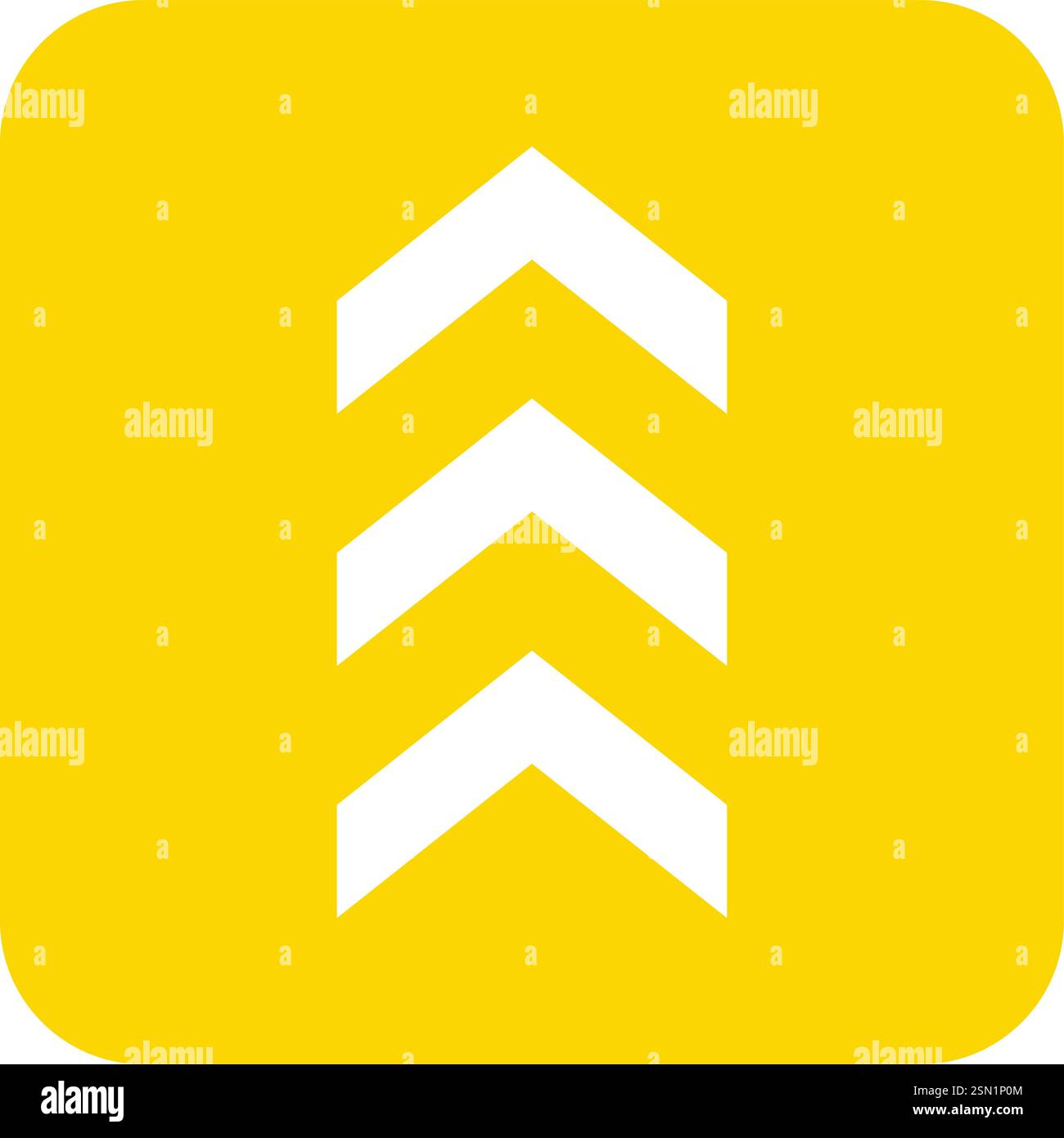 Chevron Vector Icon Design Illustration Stock Vector
