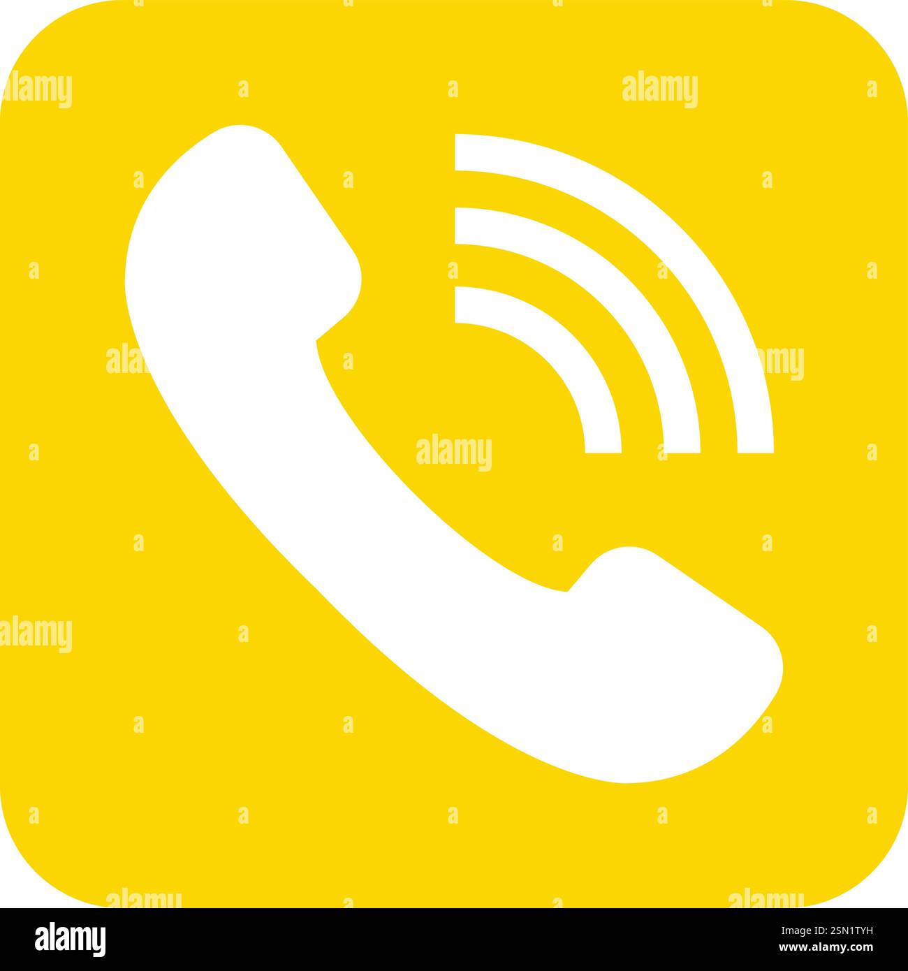 Call Vector Icon Design Illustration Stock Vector