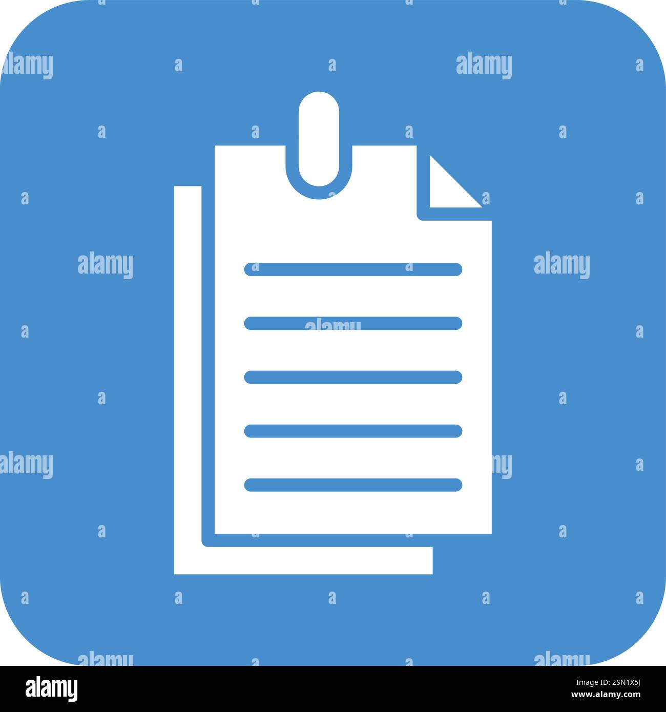 Sticky note Vector Icon Design Illustration Stock Vector