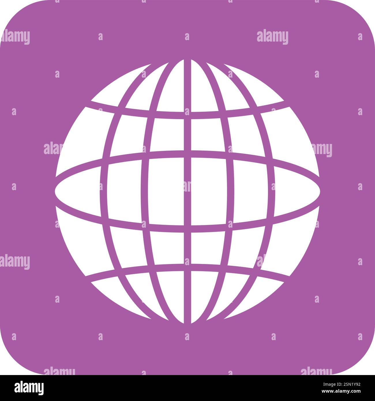 Global Communications Vector Icon Design Illustration Stock Vector