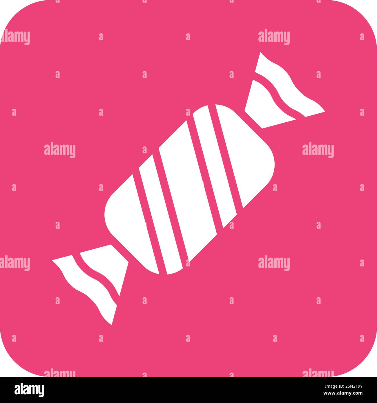 Candy Vector Icon Design Illustration Stock Vector