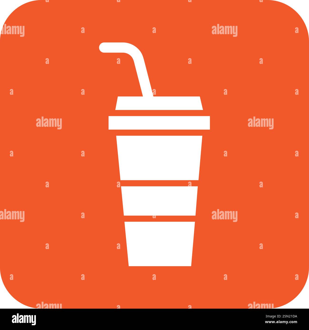 Drink Vector Icon Design Illustration Stock Vector