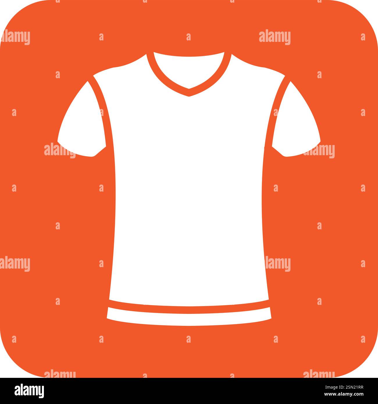 T shirt Vector Icon Design Illustration Stock Vector