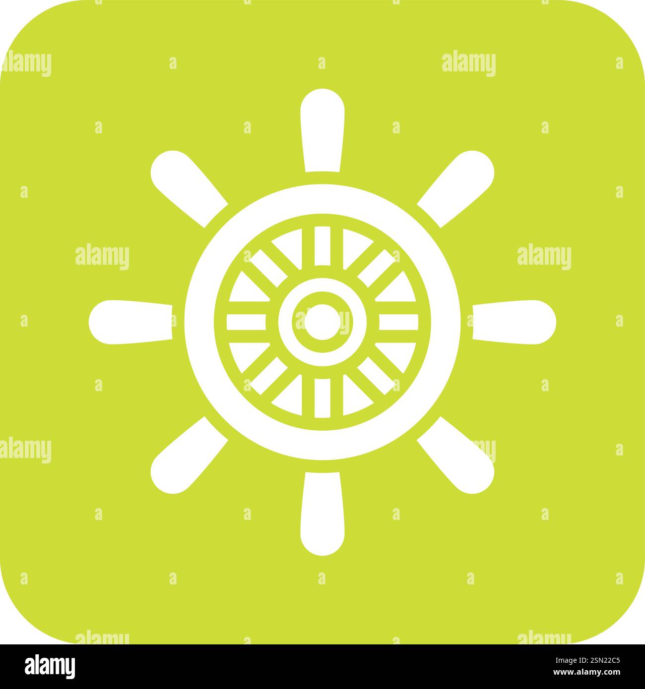 Boat rudder icon vector hi-res stock photography and images - Alamy