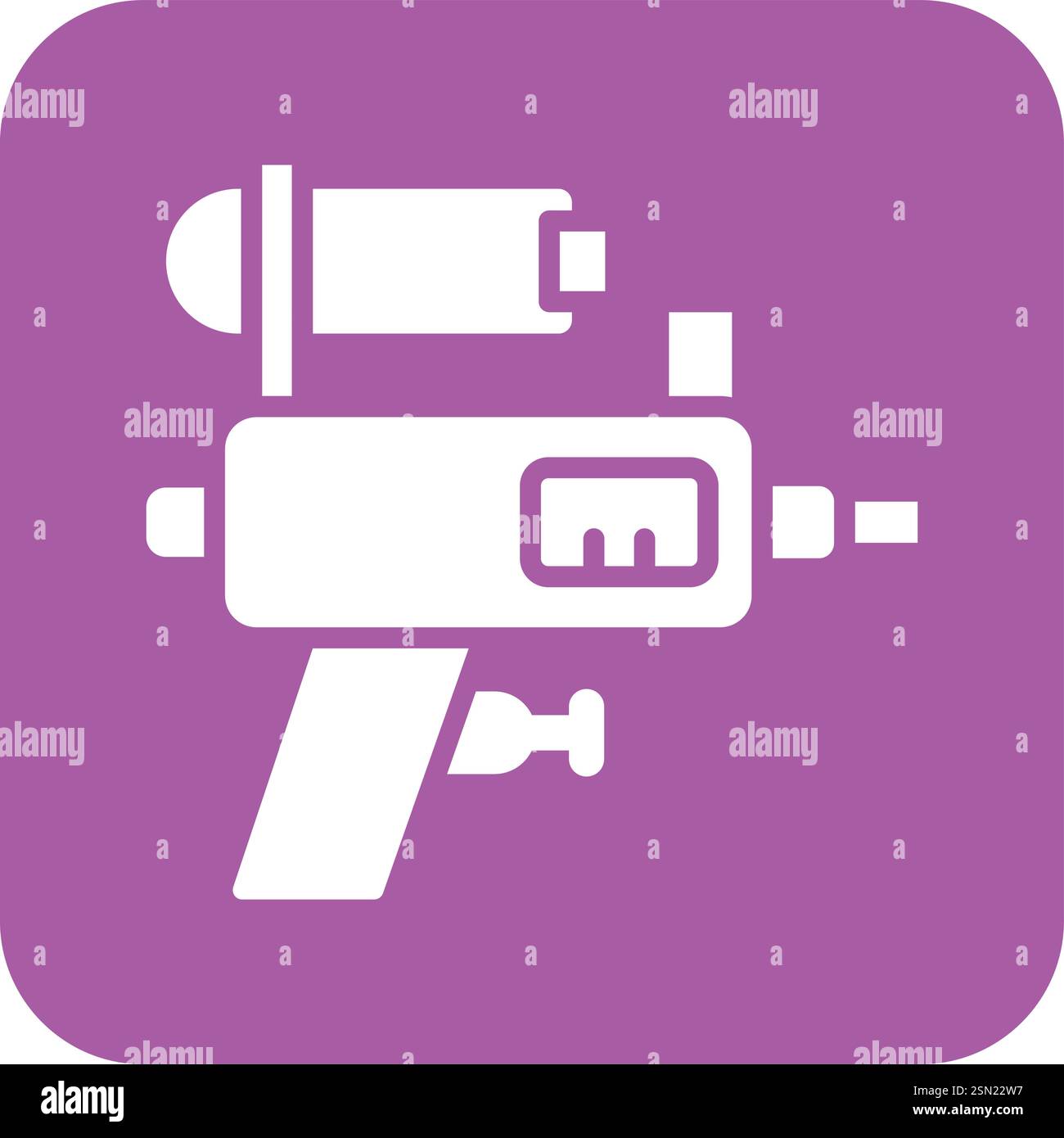 Water gun Vector Icon Design Illustration Stock Vector