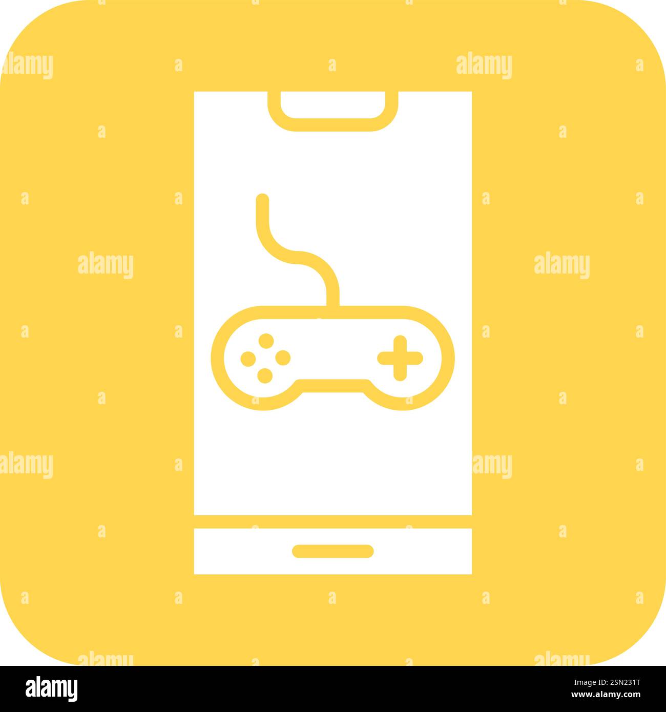 Game Vector Icon Design Illustration Stock Vector