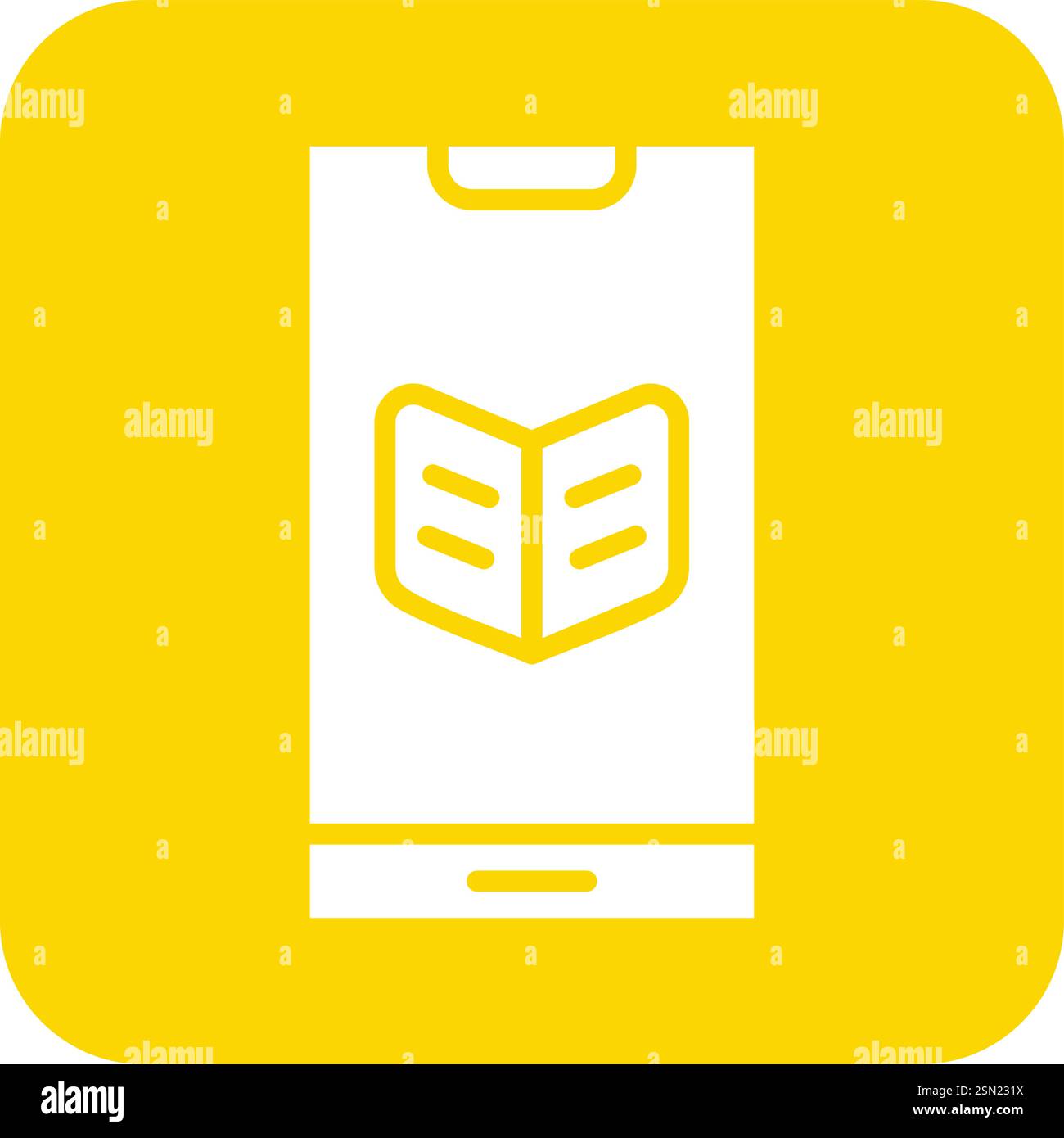 Ebook Vector Icon Design Illustration Stock Vector