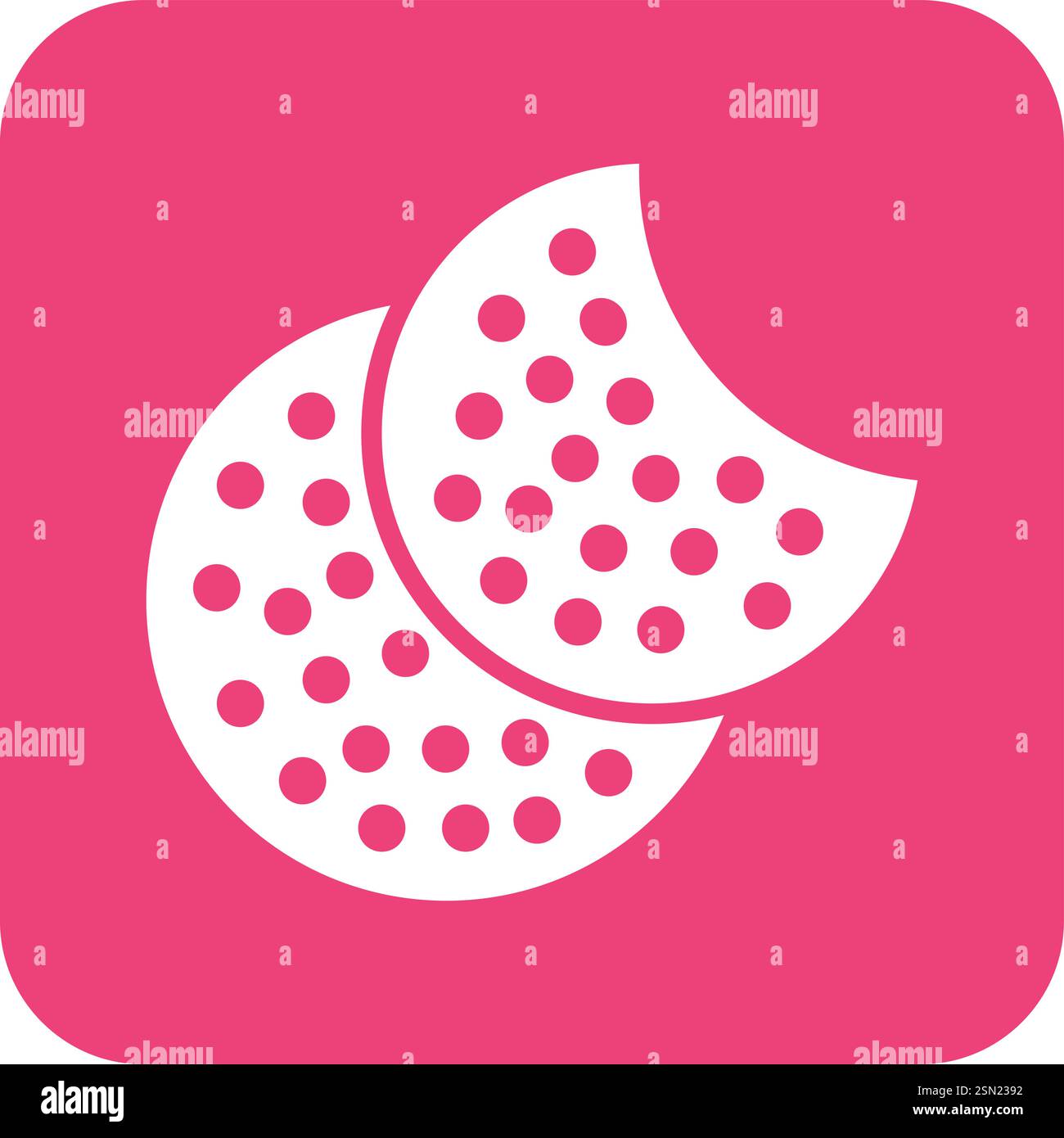 Cookie Vector Icon Design Illustration Stock Vector