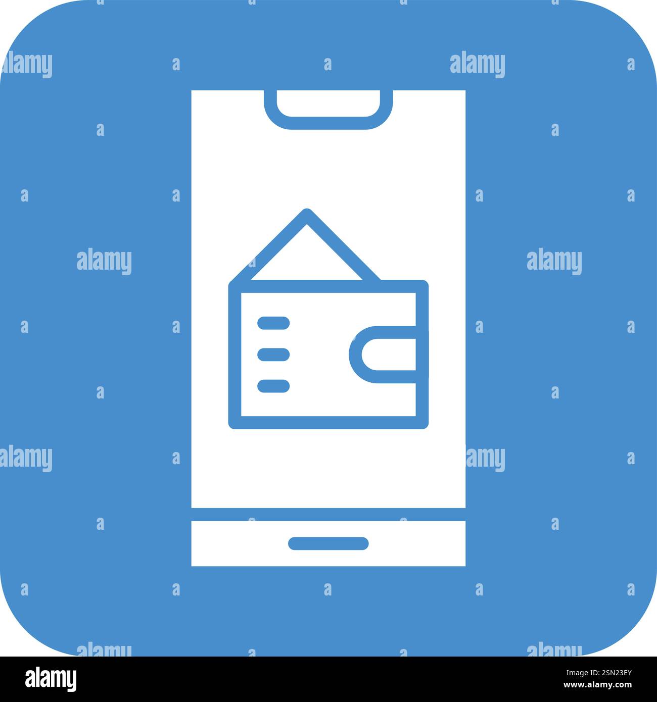 Wallet Vector Icon Design Illustration Stock Vector
