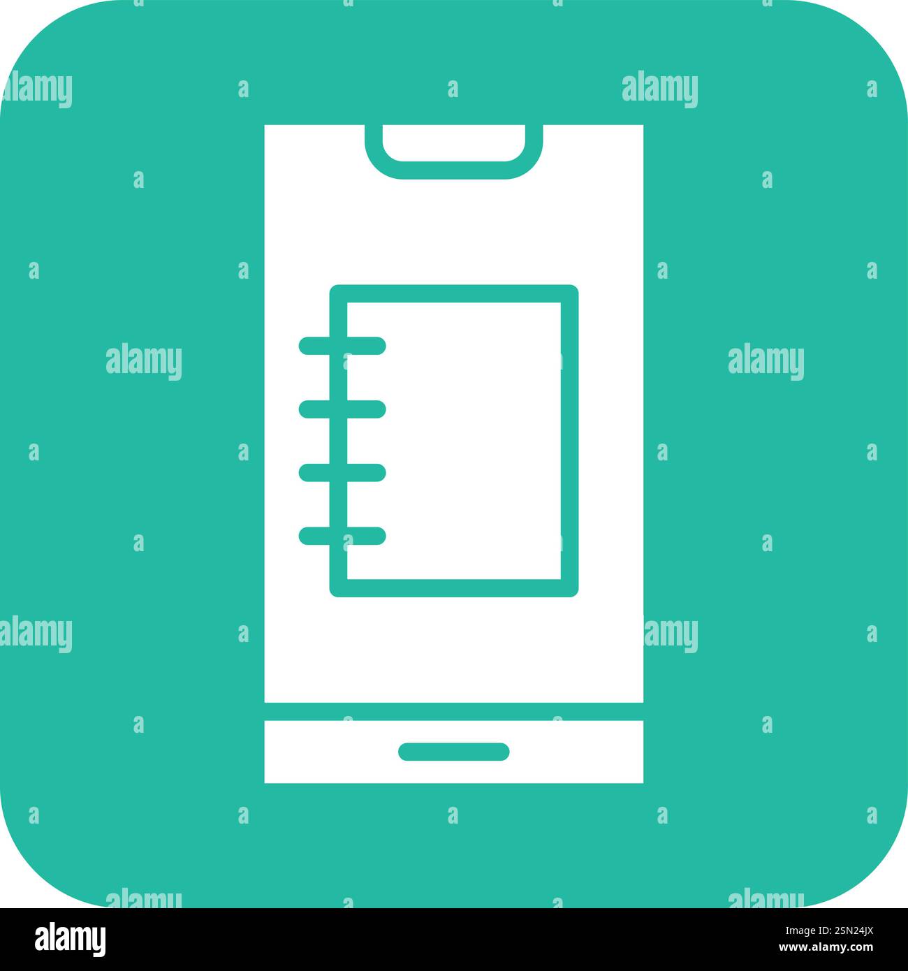 Contacts Vector Icon Design Illustration Stock Vector