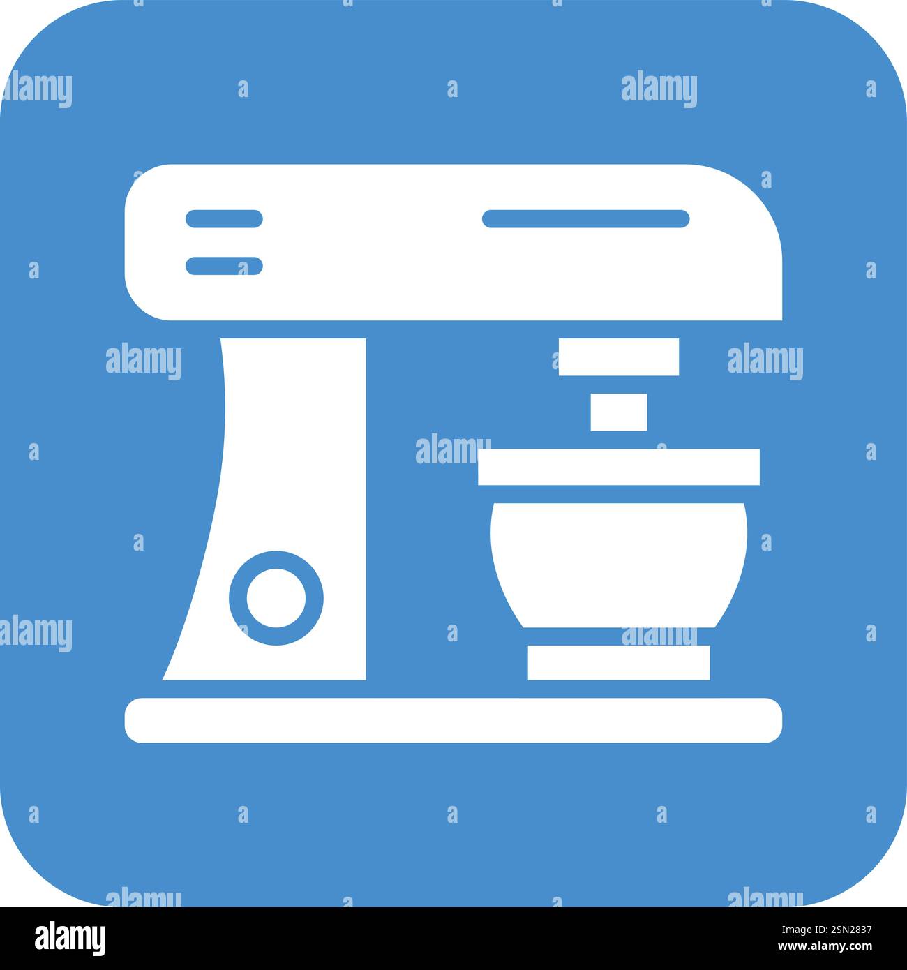 Mixer Vector Icon Design Illustration Stock Vector
