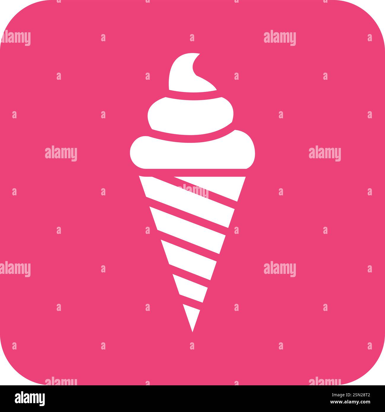 Ice cream Vector Icon Design Illustration Stock Vector