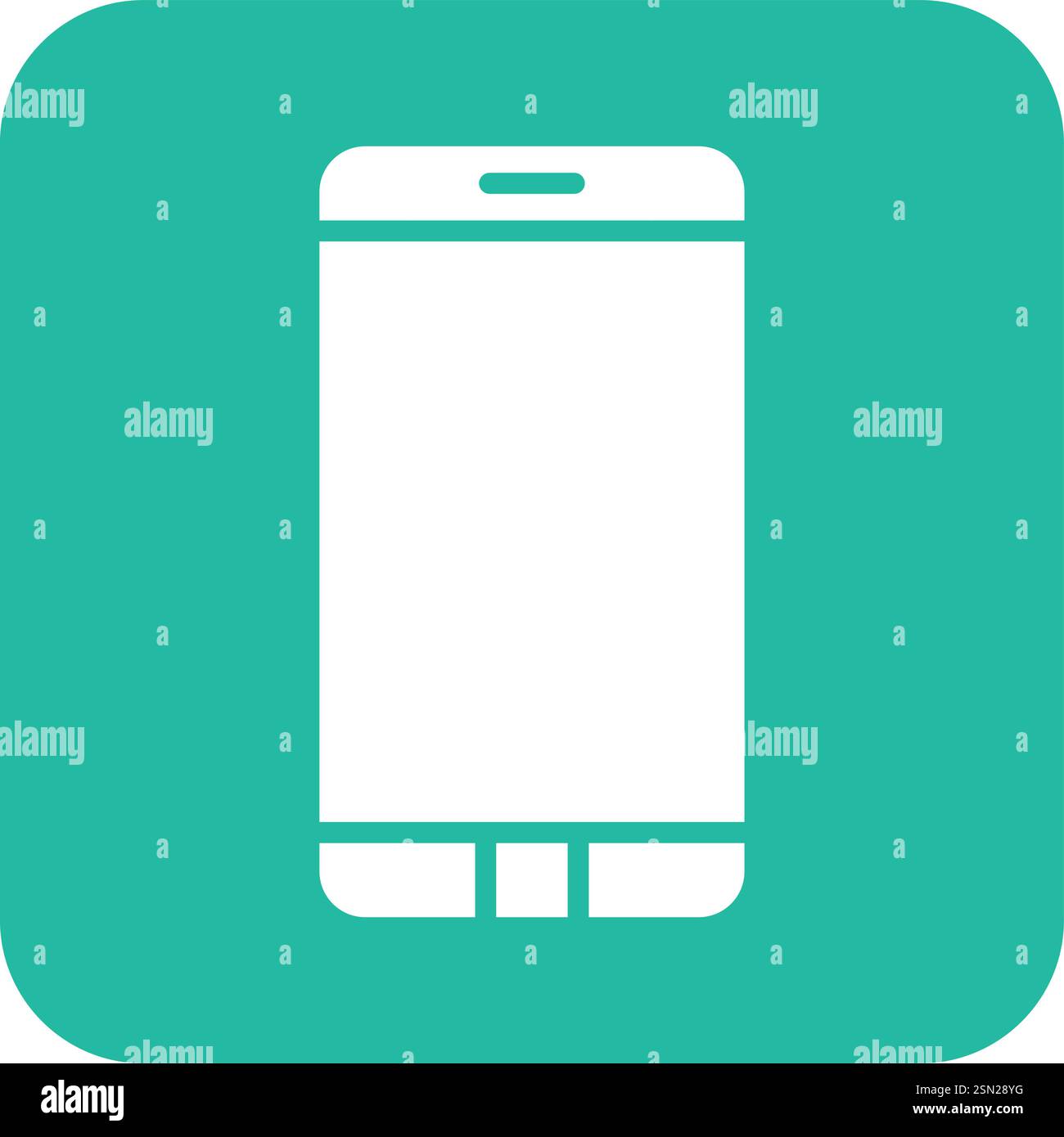 Mobile phone Vector Icon Design Illustration Stock Vector