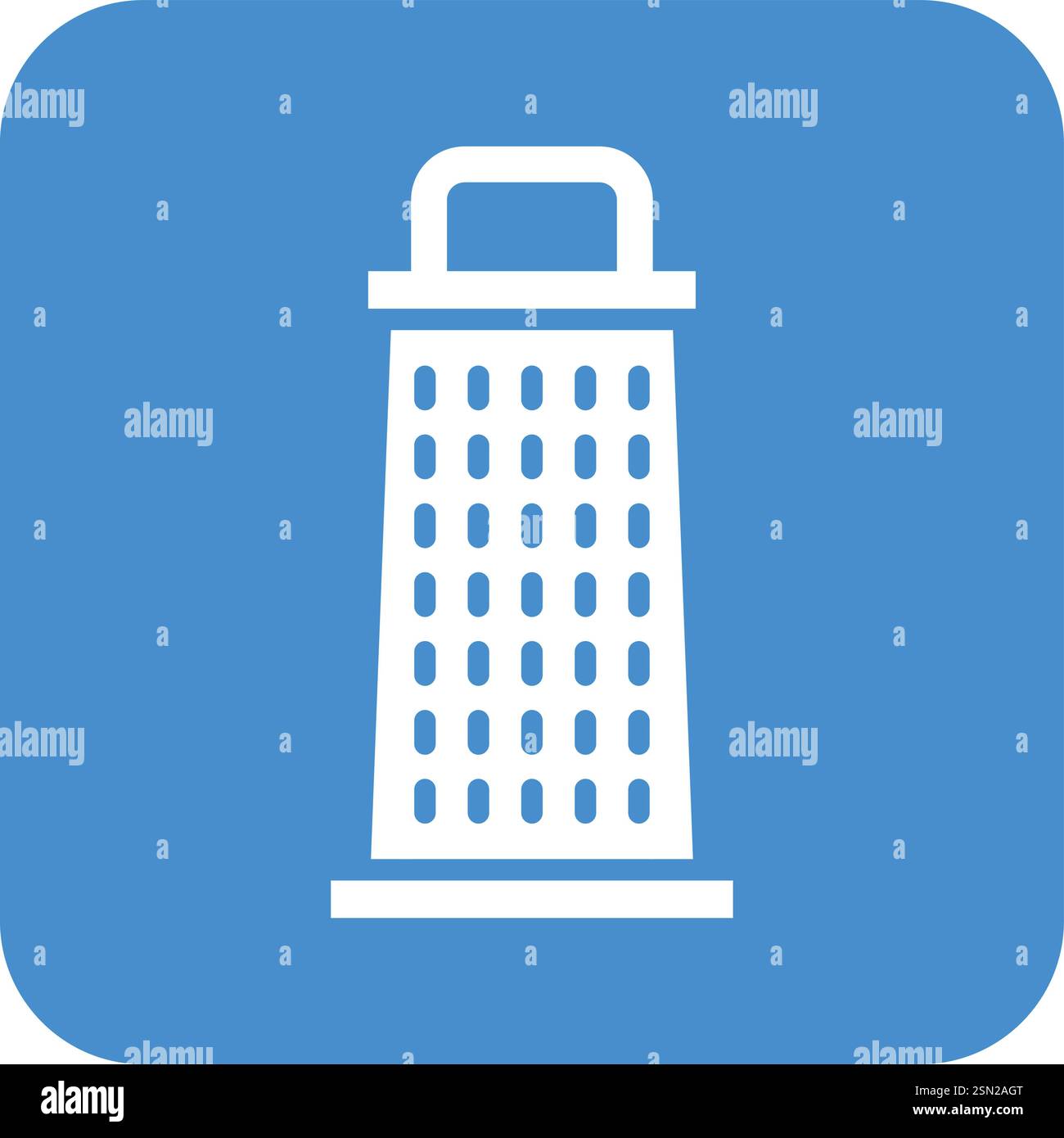 Grater Vector Icon Design Illustration Stock Vector