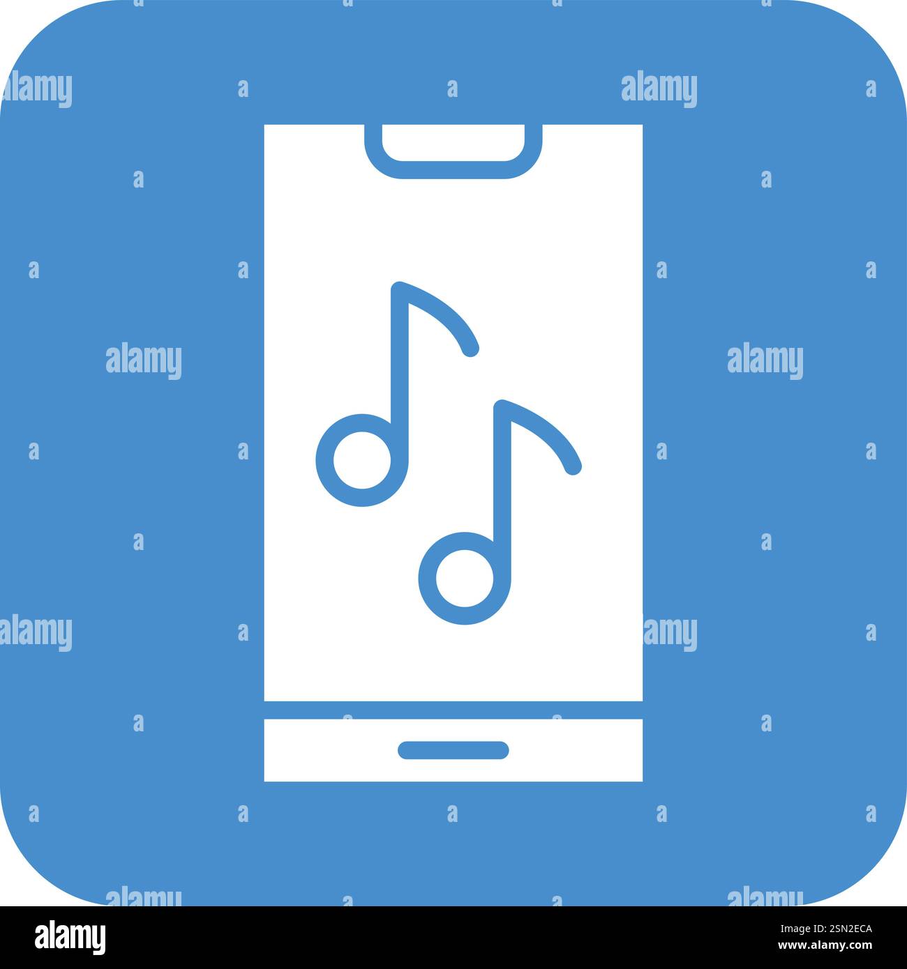 Music Vector Icon Design Illustration Stock Vector