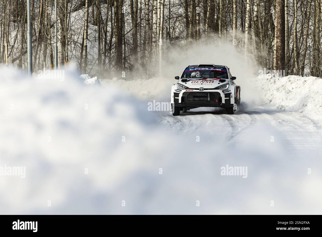 32 Yuki YAMAMOTO , James FULTON, Toyota Yaris Rally2, action during the