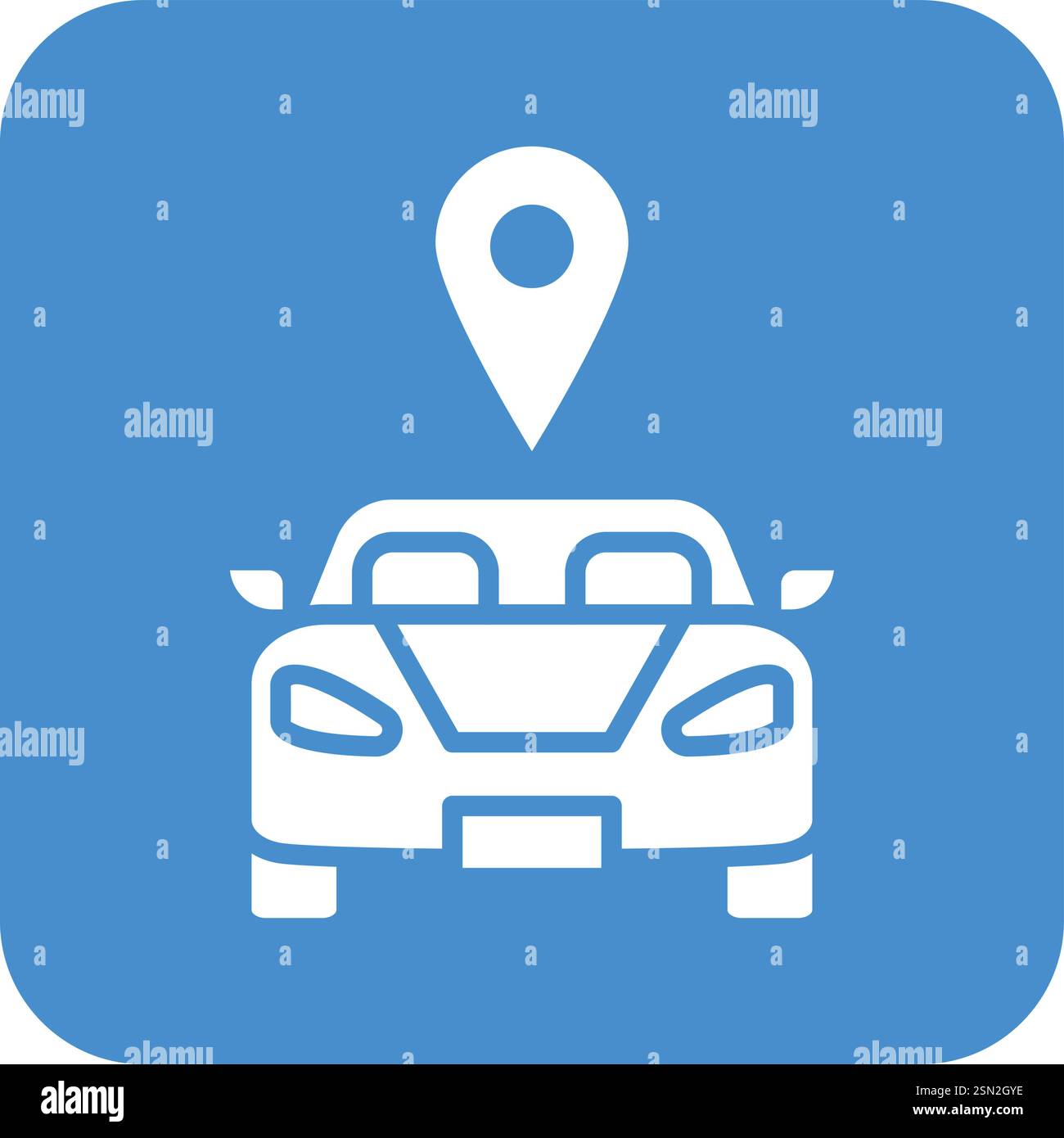 Car Vector Icon Design Illustration Stock Vector