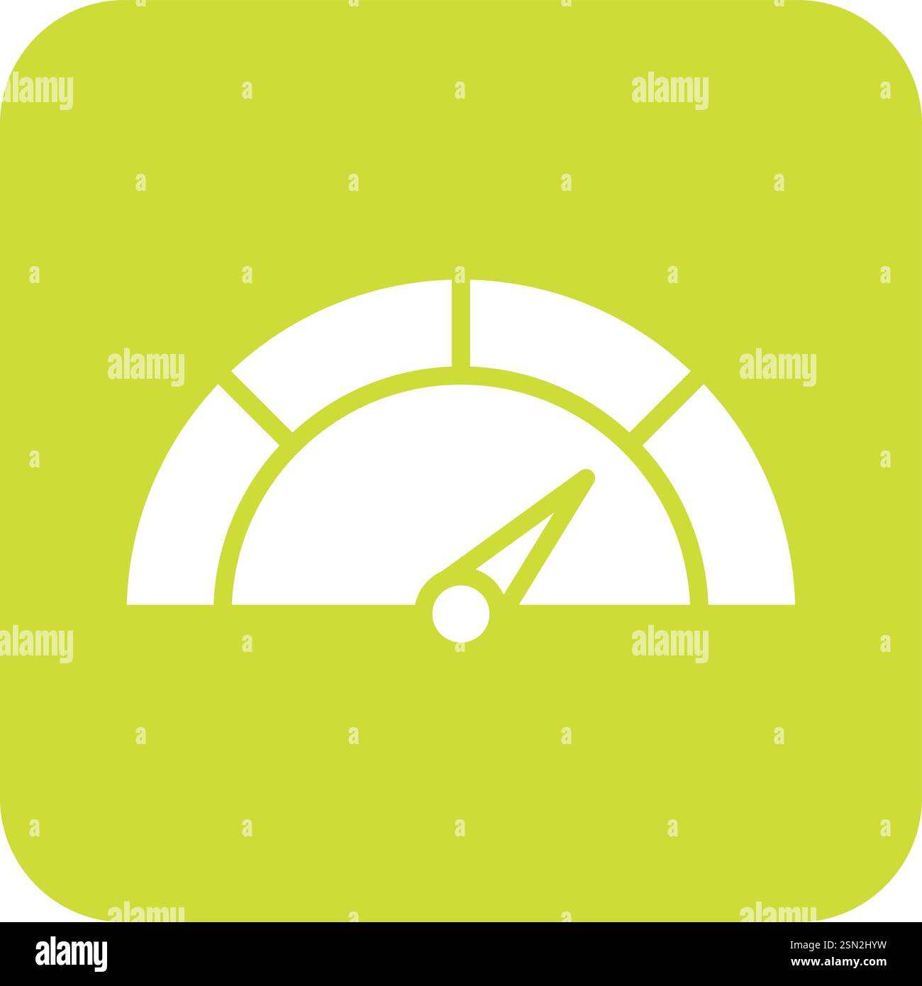 Speedometer Vector Icon Design Illustration Stock Vector
