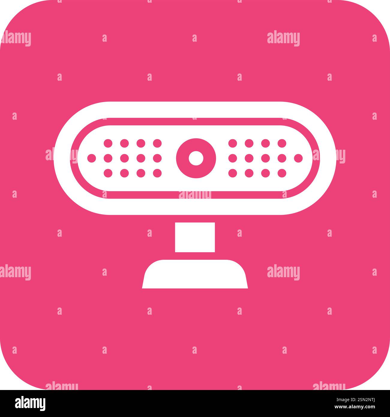 Webcam Vector Icon Design Illustration Stock Vector