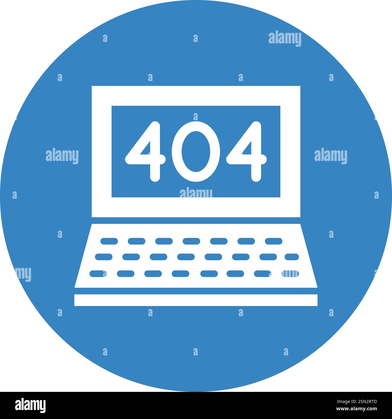 404 error Vector Icon Design Illustration Stock Vector